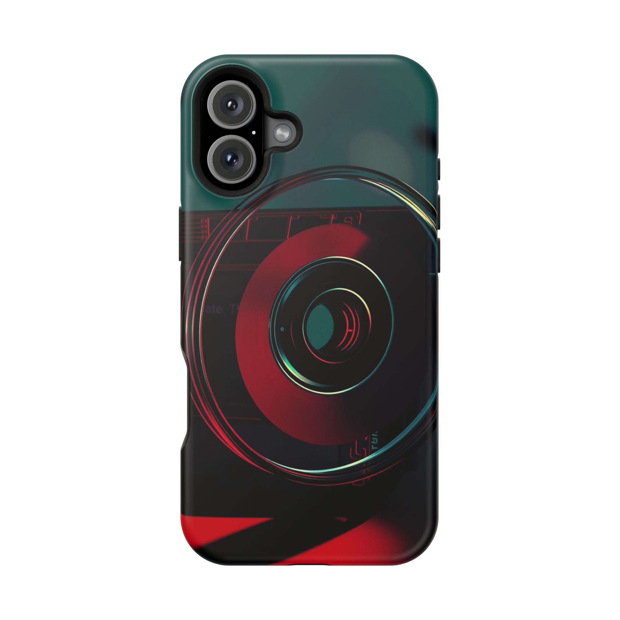 iPhone Vibrant Cassette Tape Rewind Design Slim Everyday Designer Case · iPhone
