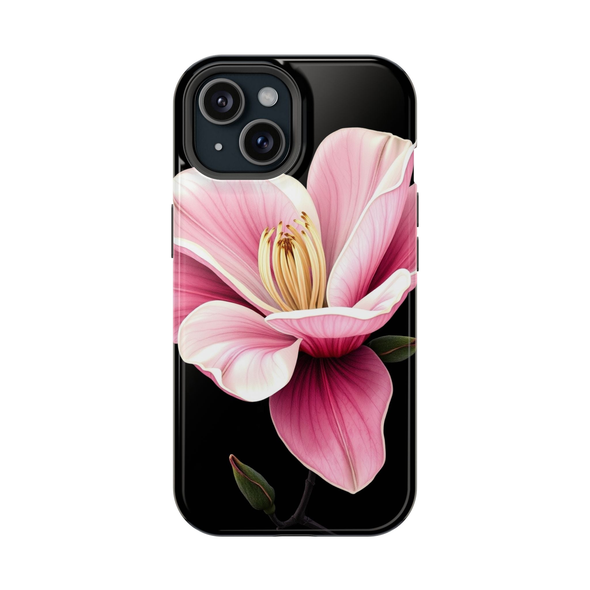 iPhone Magnolia Dream Dark Gothic Ink Slim Everyday Designer Case · iPhone Case