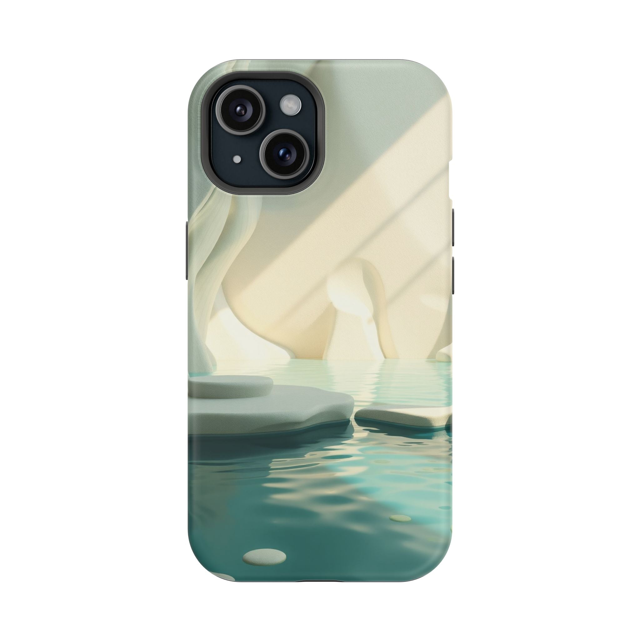 iPhone Tidal Pool 3D Digital Slim Everyday Designer Case · iPhone Case
