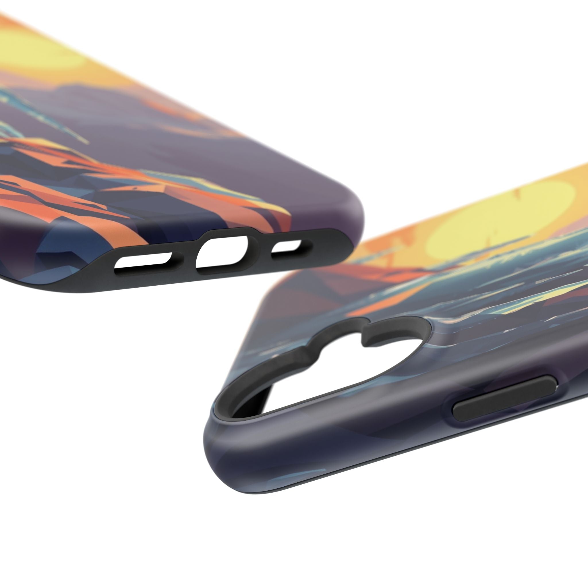 iPhone Sunset Amber And Peach Icicle Formation Soft iPhone Finish · iPhone Case