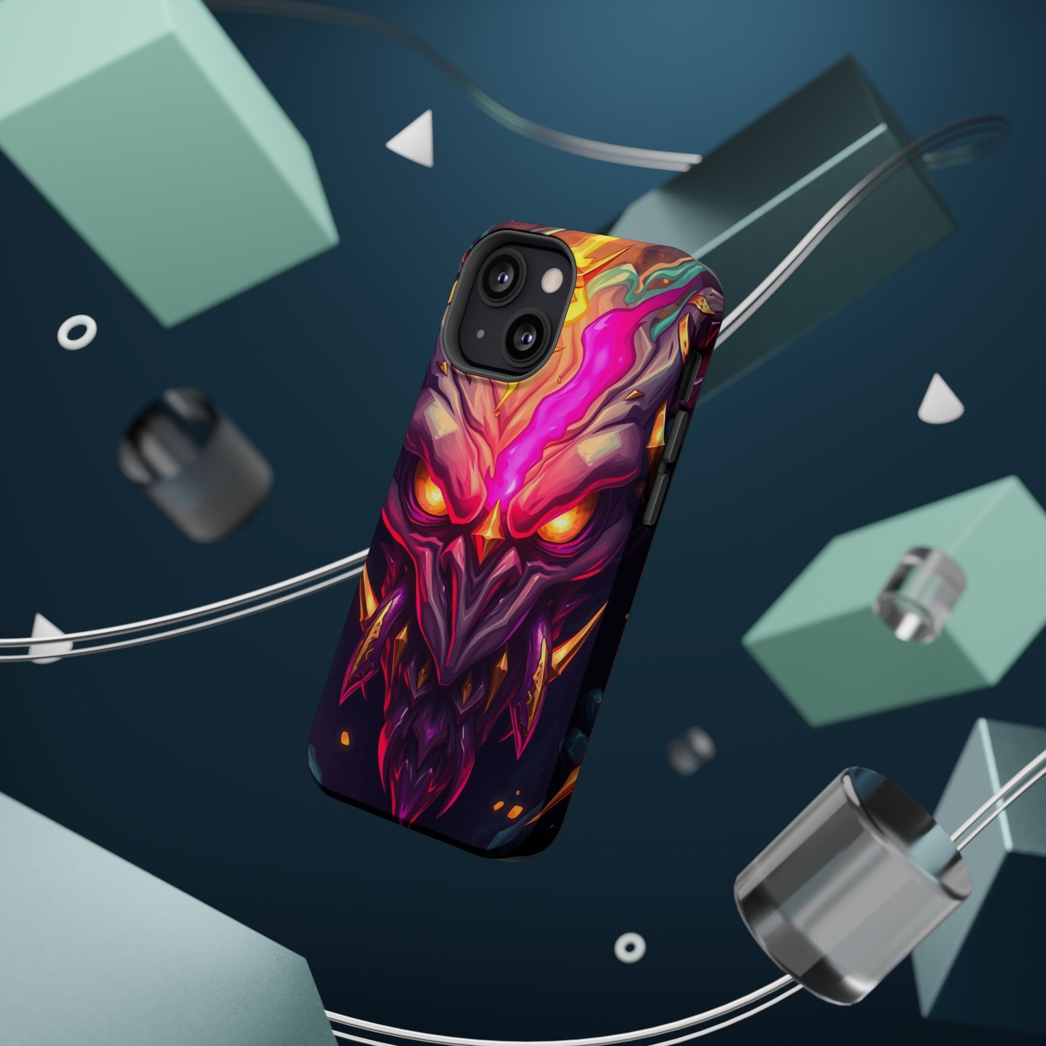 iPhone Chaos Goblin Energy Gold Foil Luxury Slim Everyday Designer Case · iPhone