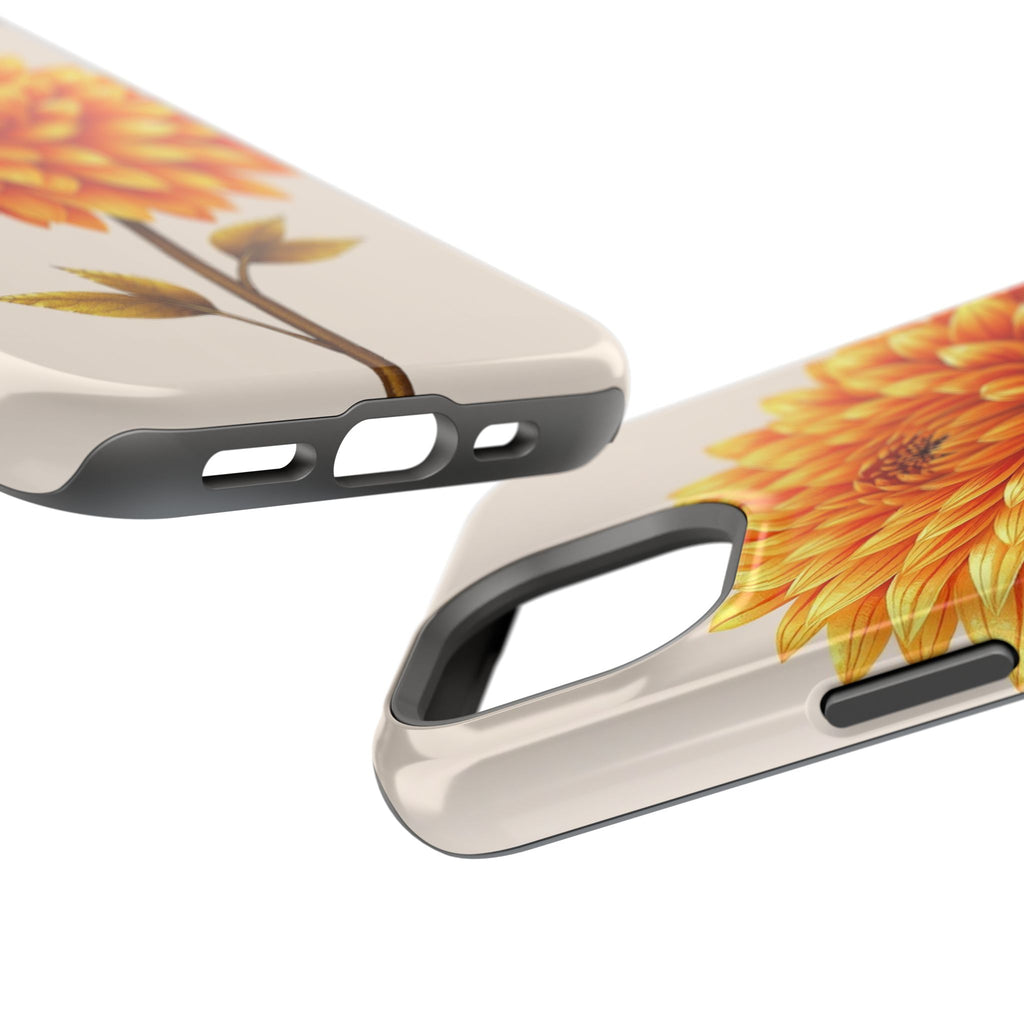 iPhone Chrysanthemum Classic Gold Foil Luxury Slim iPhone Everyday · iPhone Case