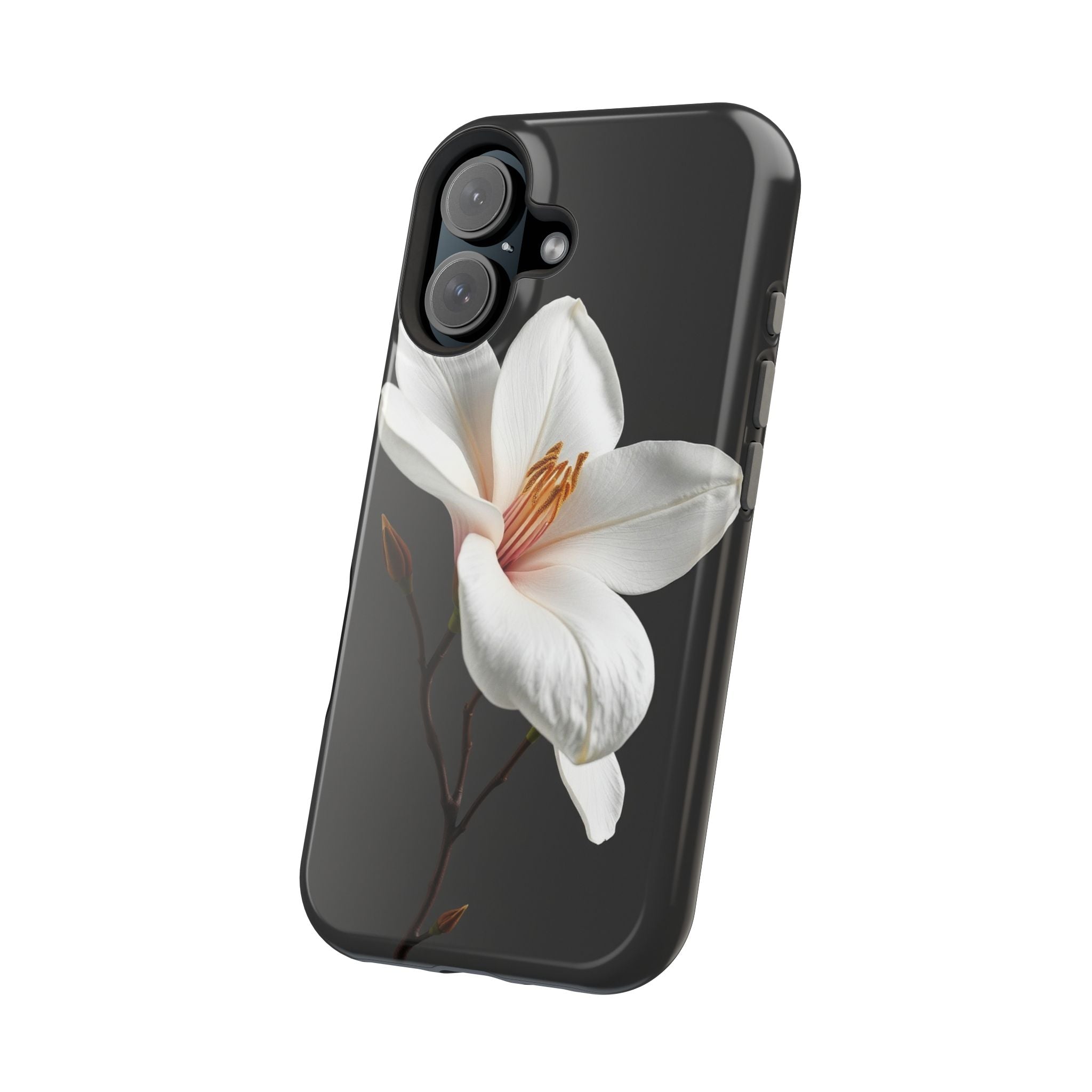 iPhone Earthy Magnolia Dream Design Slim Everyday Designer Case · iPhone Case