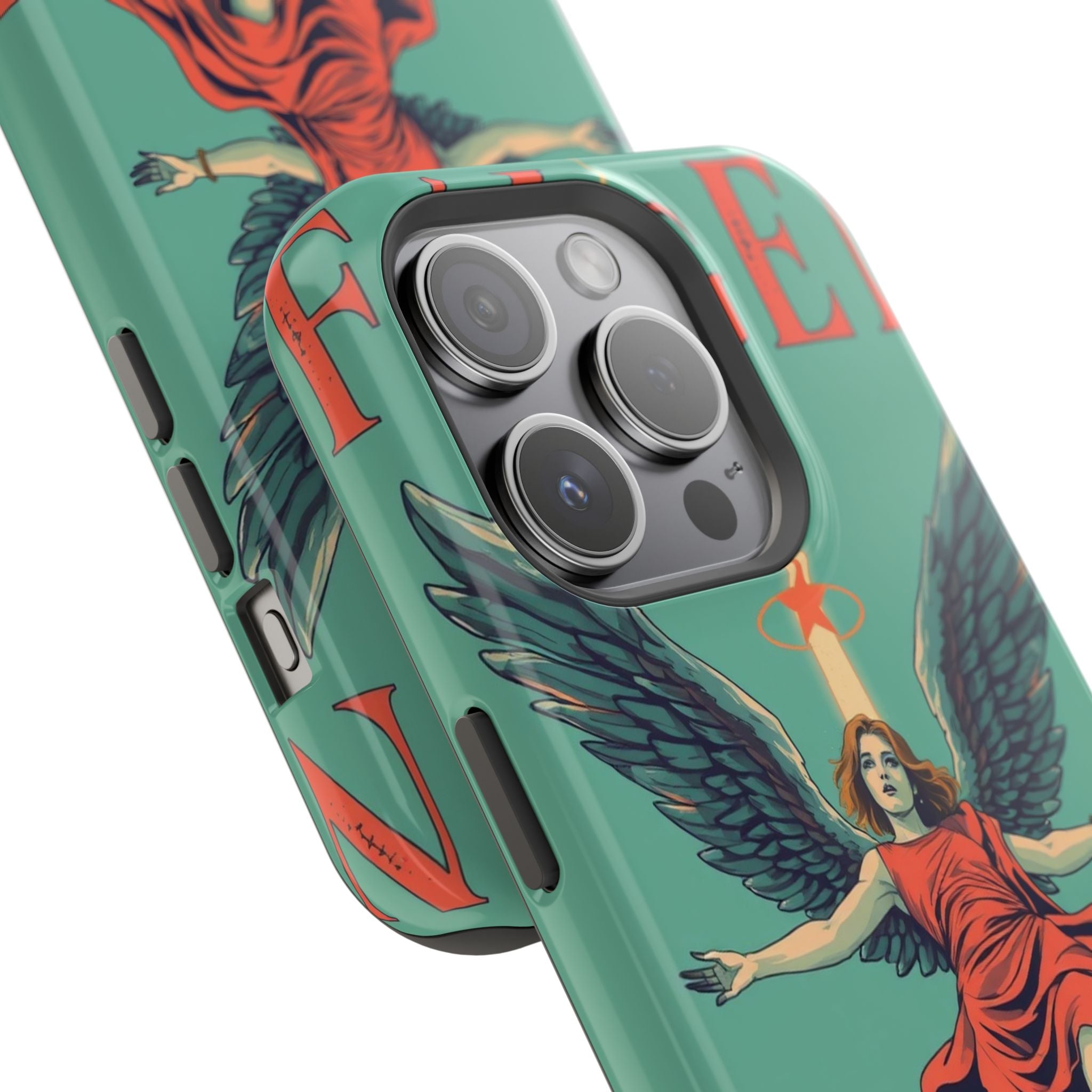 iPhone Radiant Fallen Angel Design Bold Modern Everyday Snap Case · iPhone Case