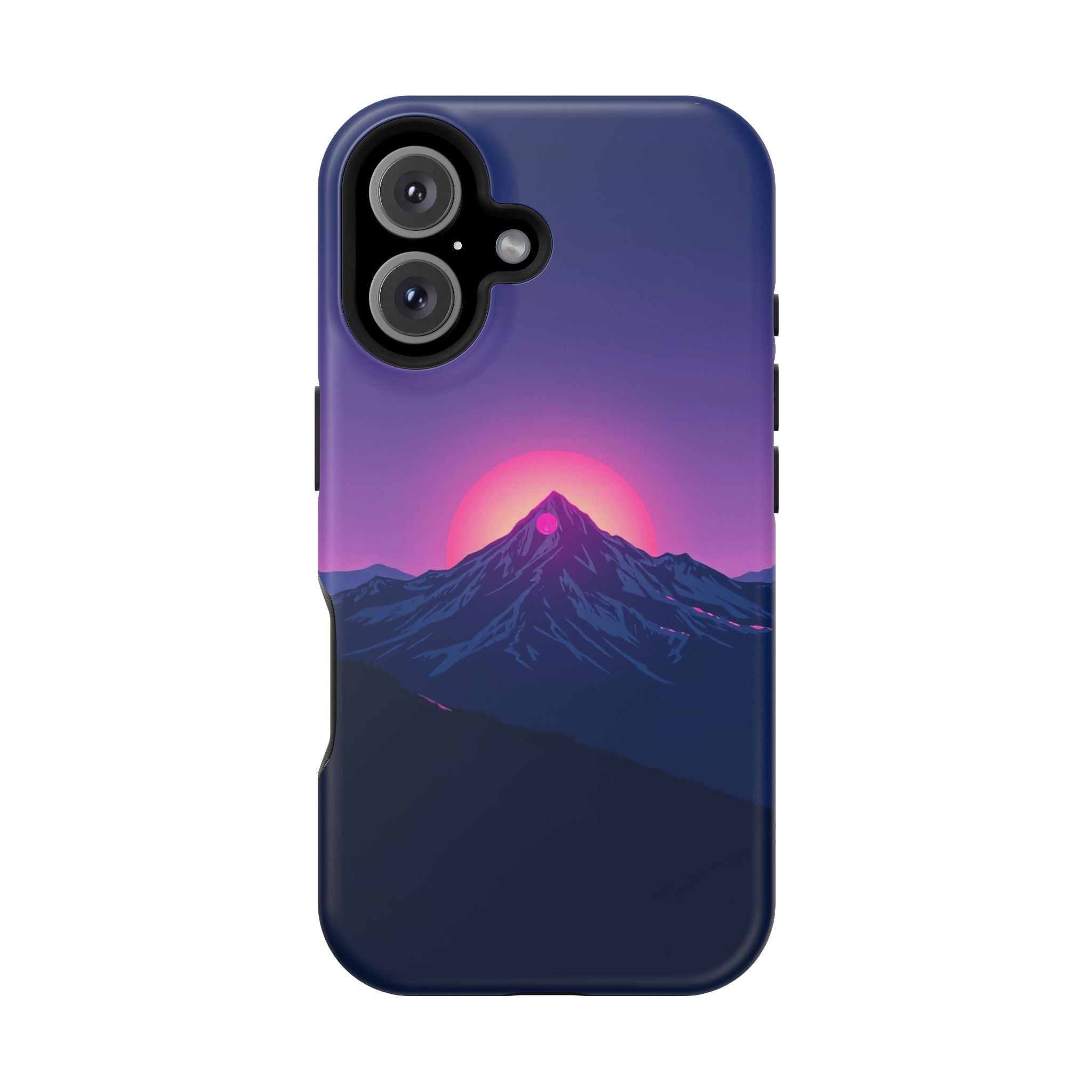 iPhone Mountain at Sunrise Electric Art Slim Everyday iPhone 15 · iPhone Case