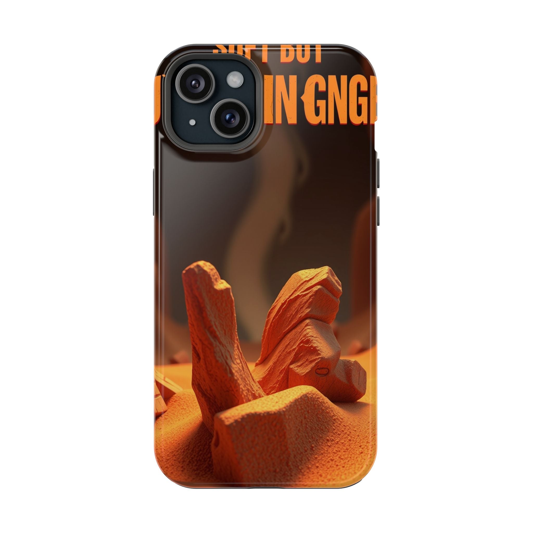iPhone Earthy Soft but Unhinged Design Slim Everyday Designer Case · iPhone Case