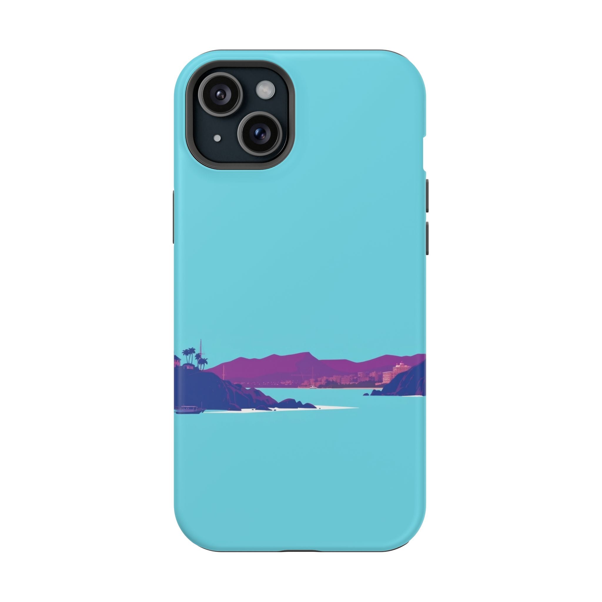 iPhone Hibiscus Coast Mystic Art Bold Modern Everyday Snap Case · iPhone Case