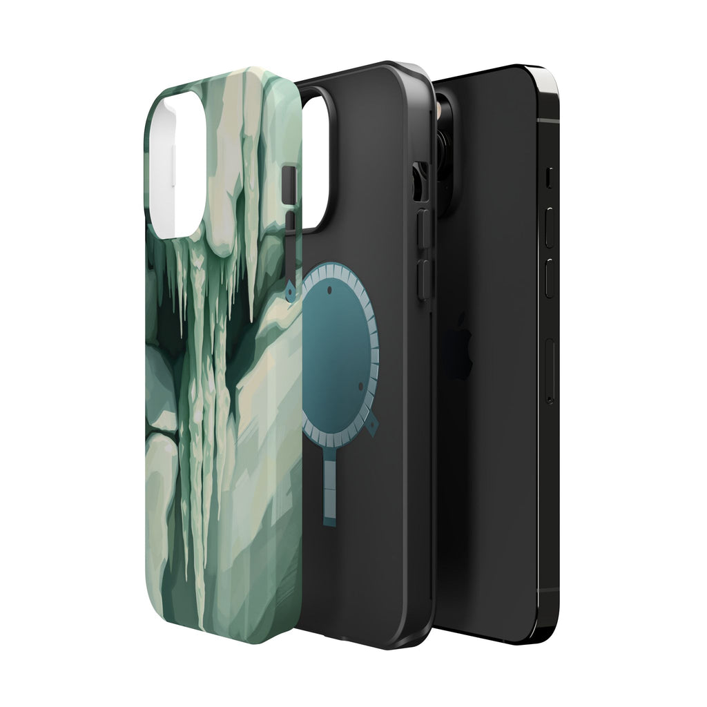 iPhone Earthy Icicle Formation Design Slim Everyday Designer Case · iPhone Case