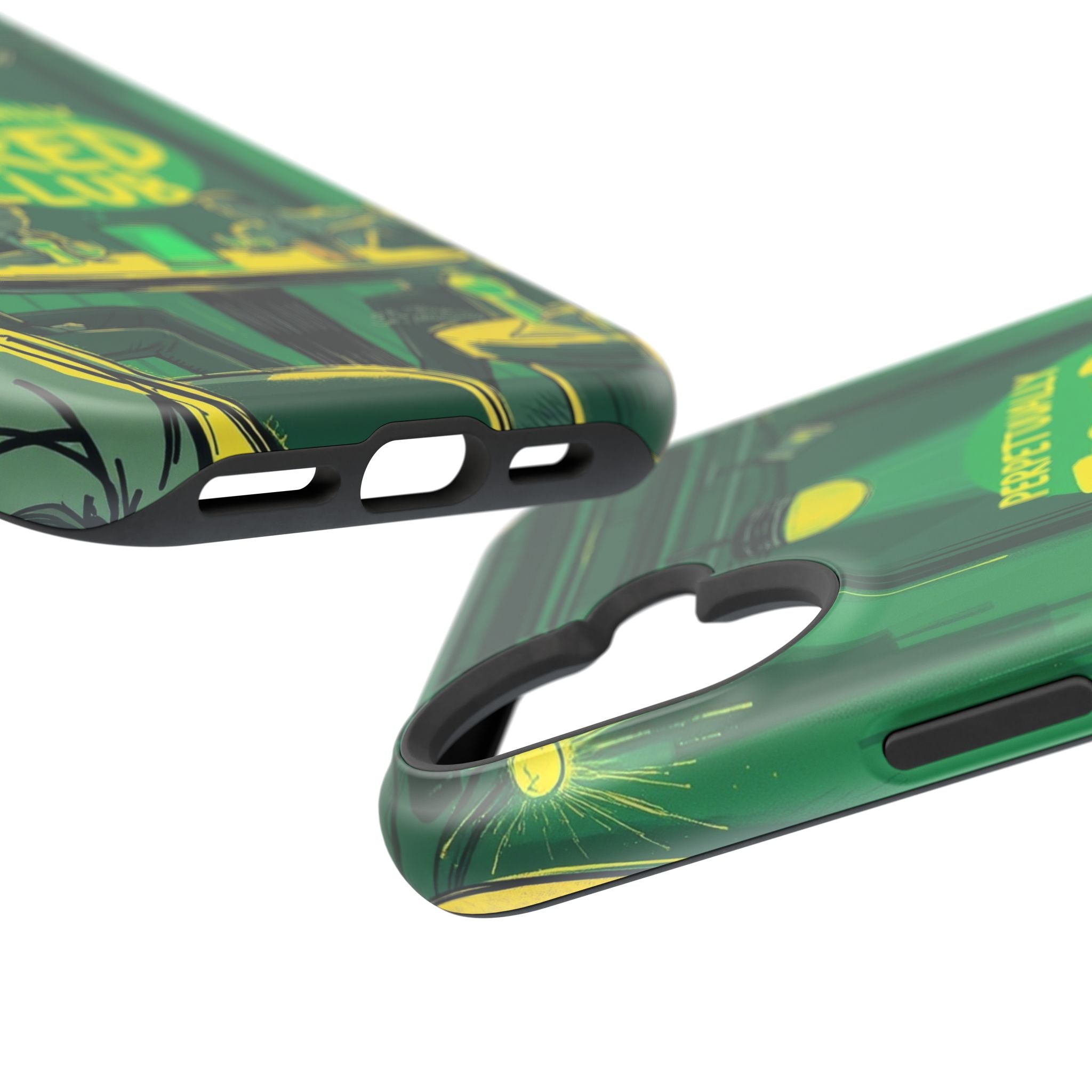 iPhone Radiant Perpetually Tired Club Design Slim Everyday Designer Case · iPhon