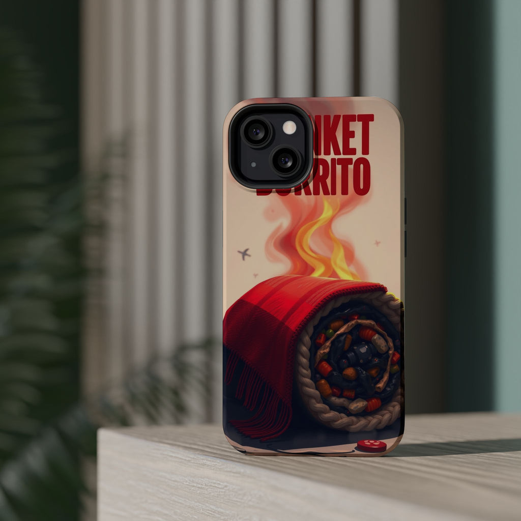 iPhone Serene Blanket Burrito Design Slim Everyday Designer Case · iPhone Case