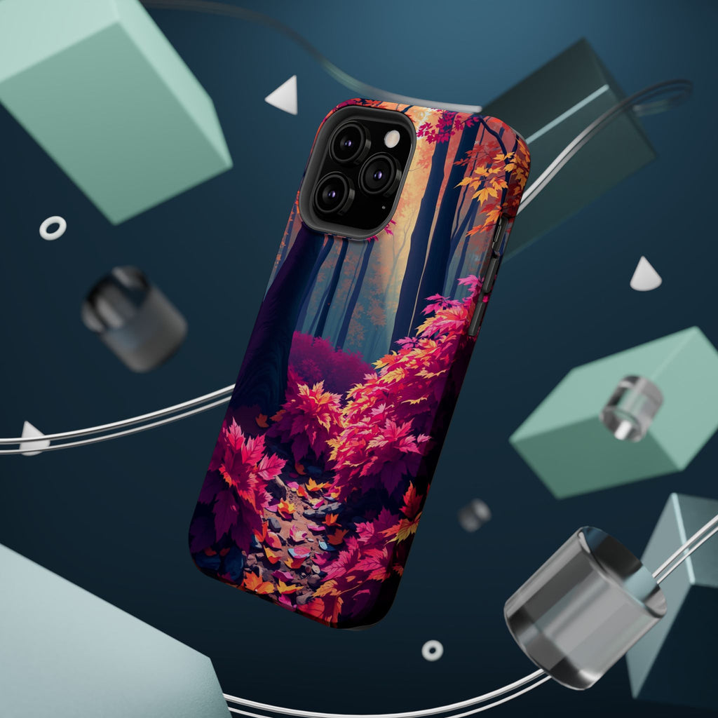 iPhone Earthy Autumn Forest Floor Design Slim Everyday iPhone Designer · iPhone