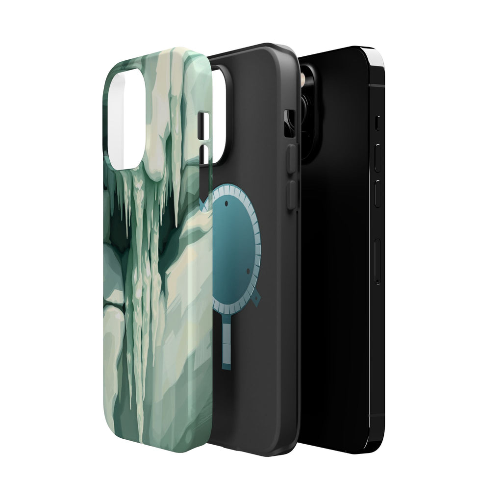 iPhone Earthy Icicle Formation Design Slim Everyday Designer Case · iPhone Case
