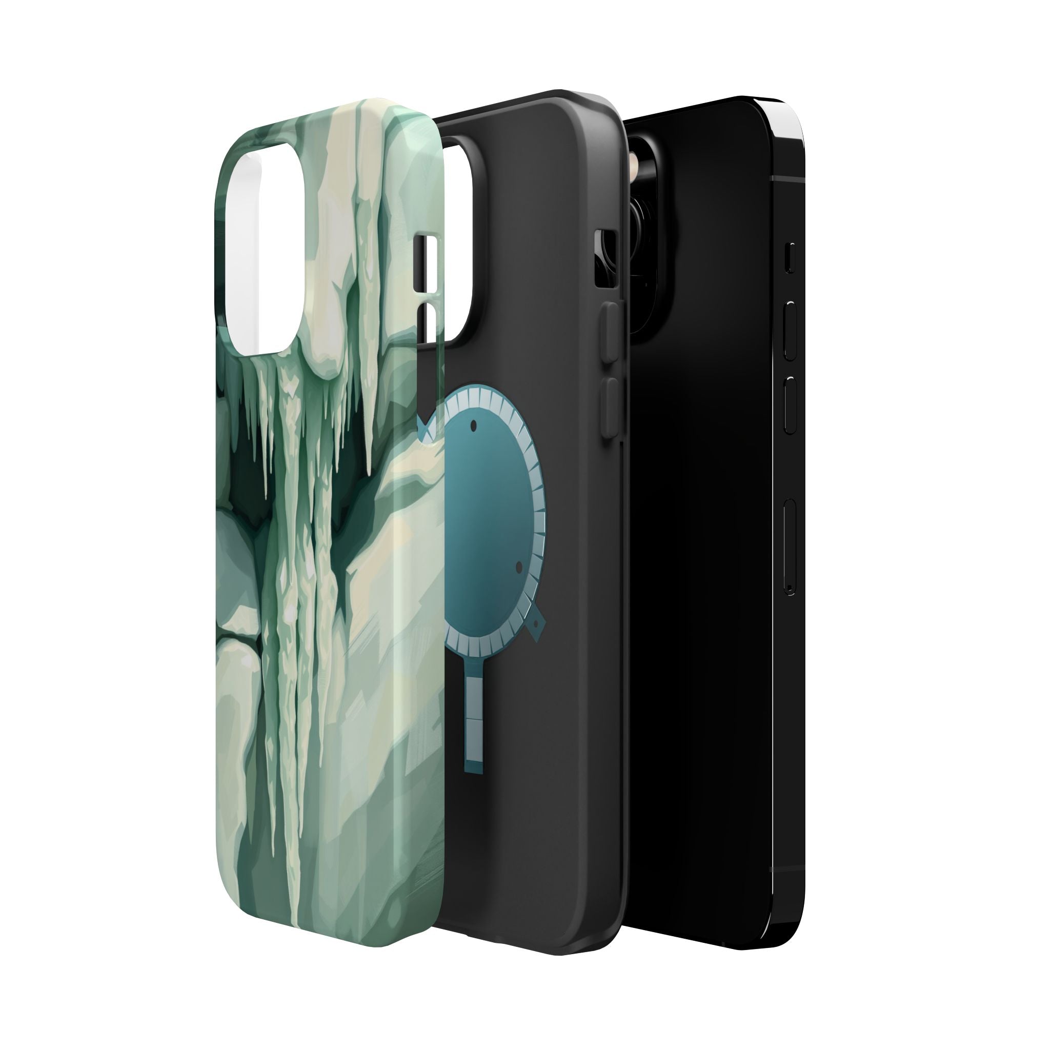 iPhone Earthy Icicle Formation Design Slim Everyday Designer Case · iPhone Case