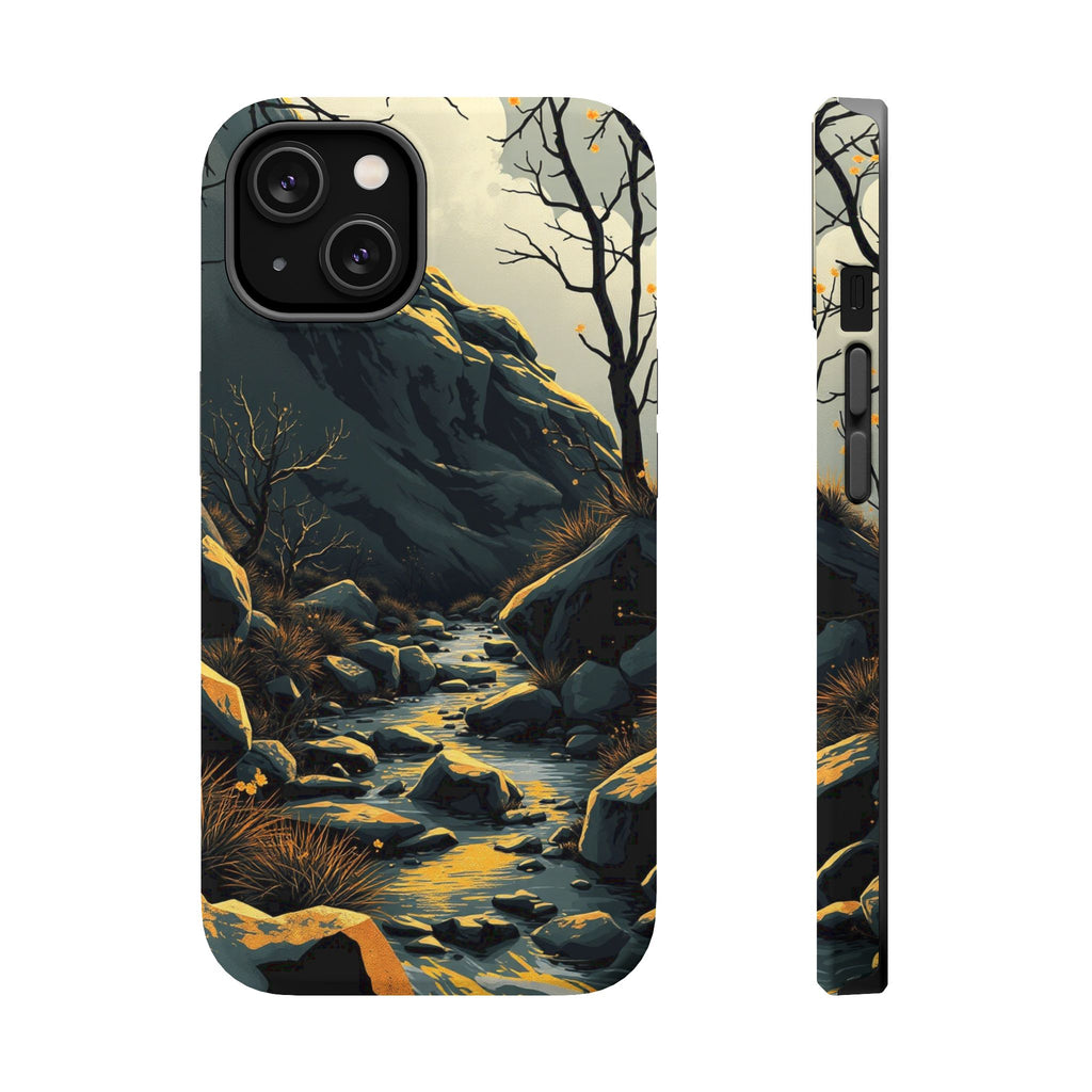 iPhone Spring Creek Enchanted Art Bold Modern Everyday Snap Case · iPhone Case