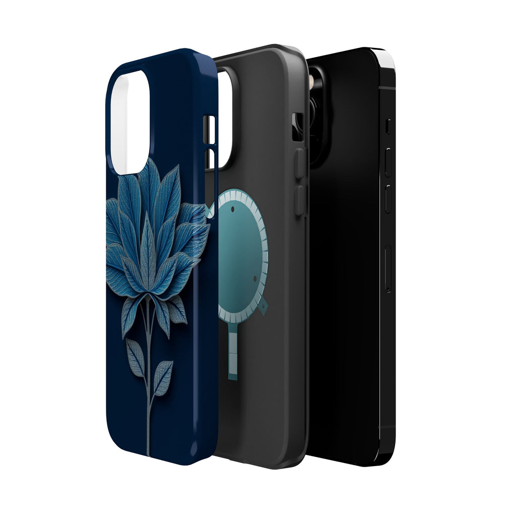 iPhone Night Bloomer Paper Cut Art Bold Modern Everyday Snap Case · iPhone Case