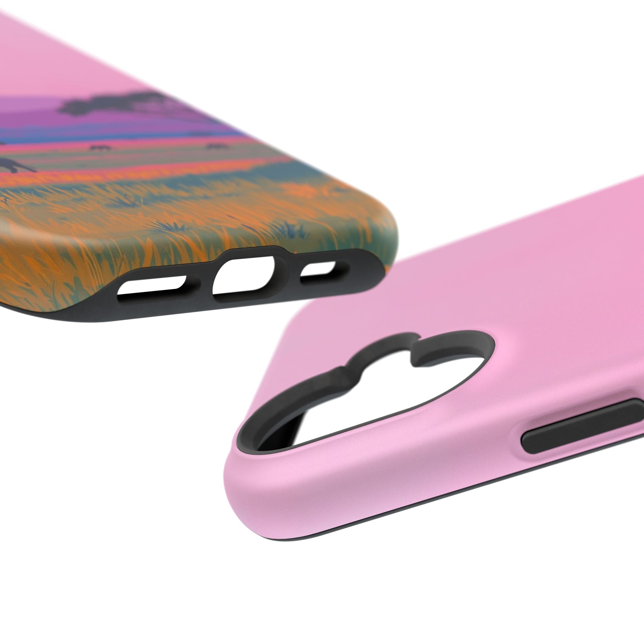 iPhone Savanna Horizon Electric Art Slim Everyday Designer Case · iPhone Case