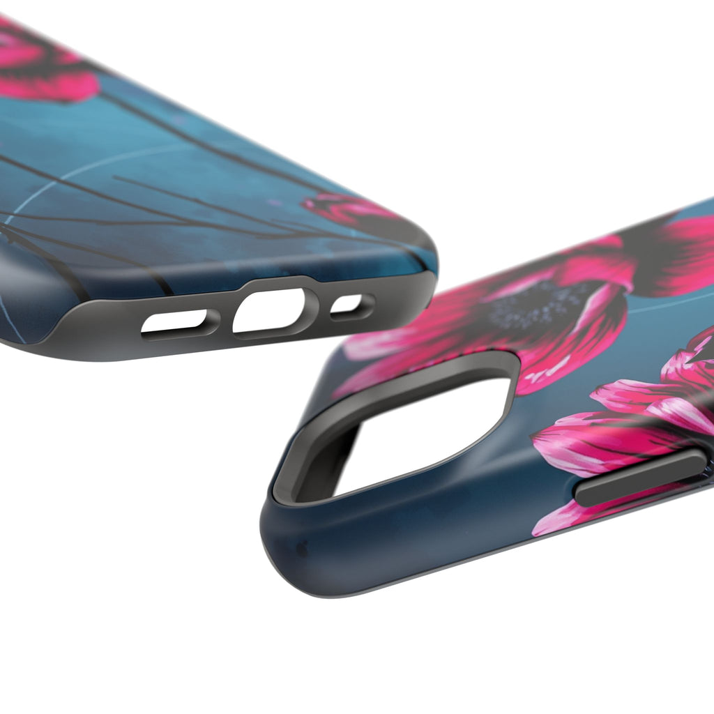 iPhone Floral Ink Wash Bold Art Slim Everyday Designer Case · iPhone Case