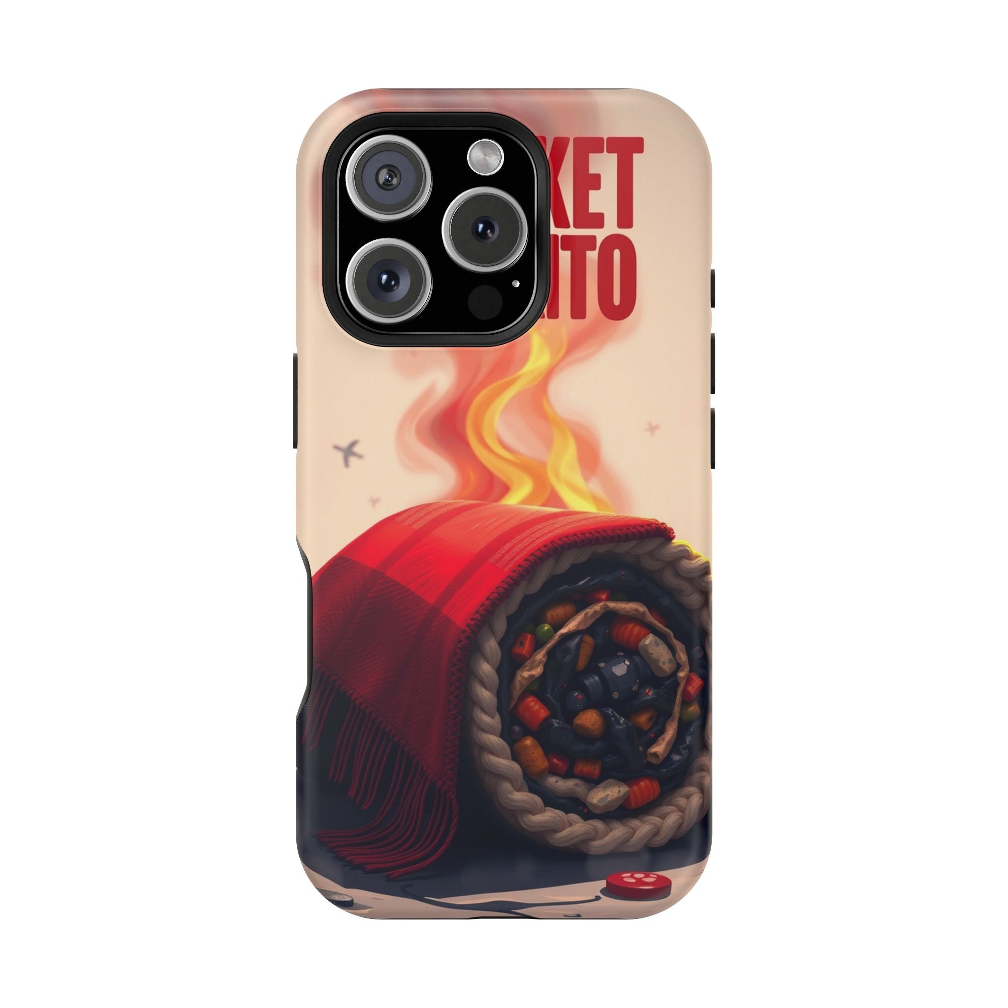 iPhone Serene Blanket Burrito Design Slim Everyday Designer Case · iPhone Case