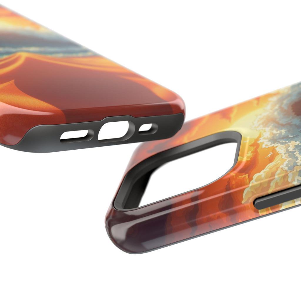 iPhone Storm at Sea Holographic Iridescent Slim iPhone Everyday · iPhone Case