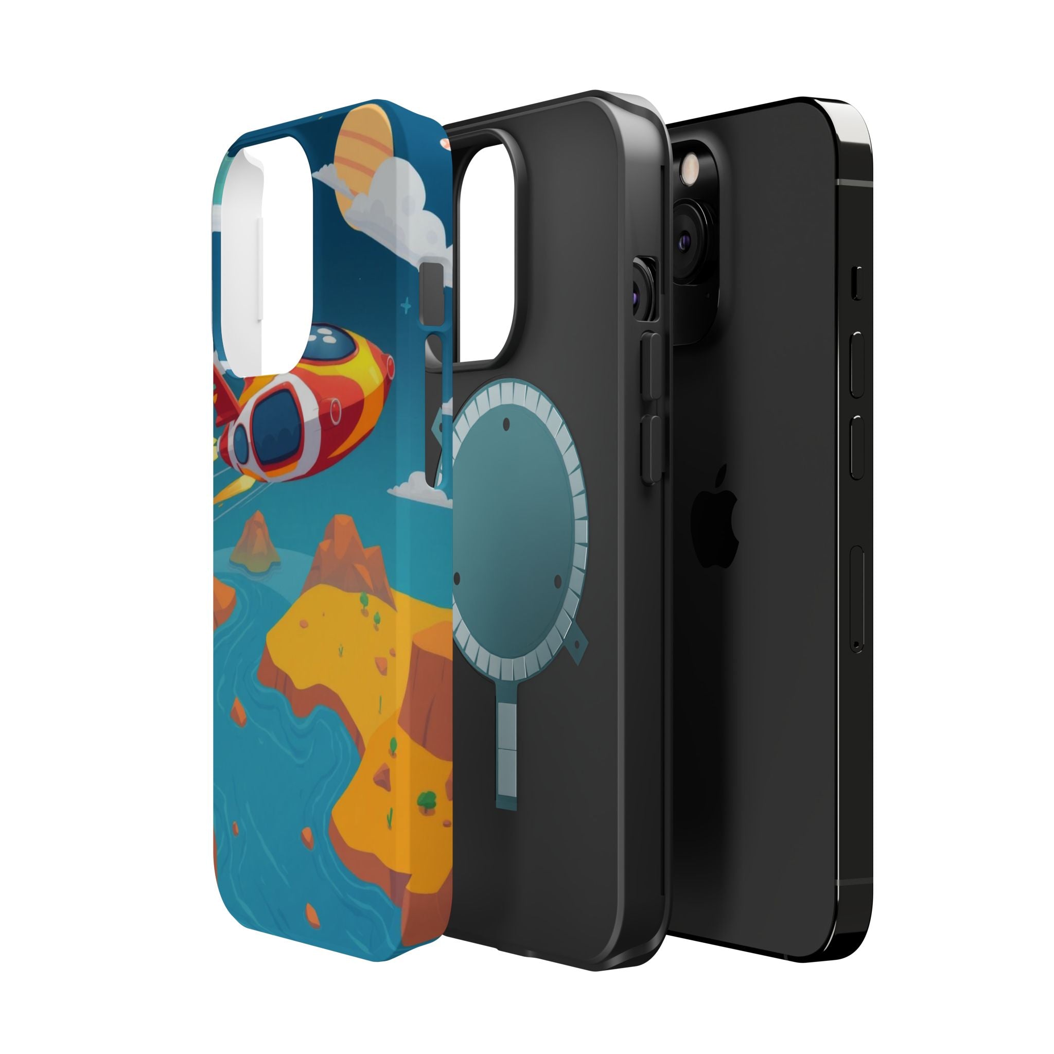 iPhone Hovercraft Glide Kids Fun Clean iPhone Phone Case Gift Minimal · iPhone C