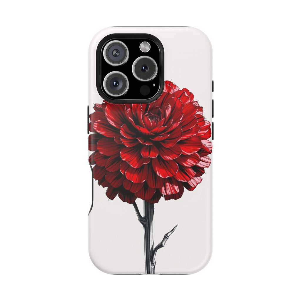 iPhone Ranunculus Stack Mystic Art Bold Modern Everyday Snap Case · iPhone Case