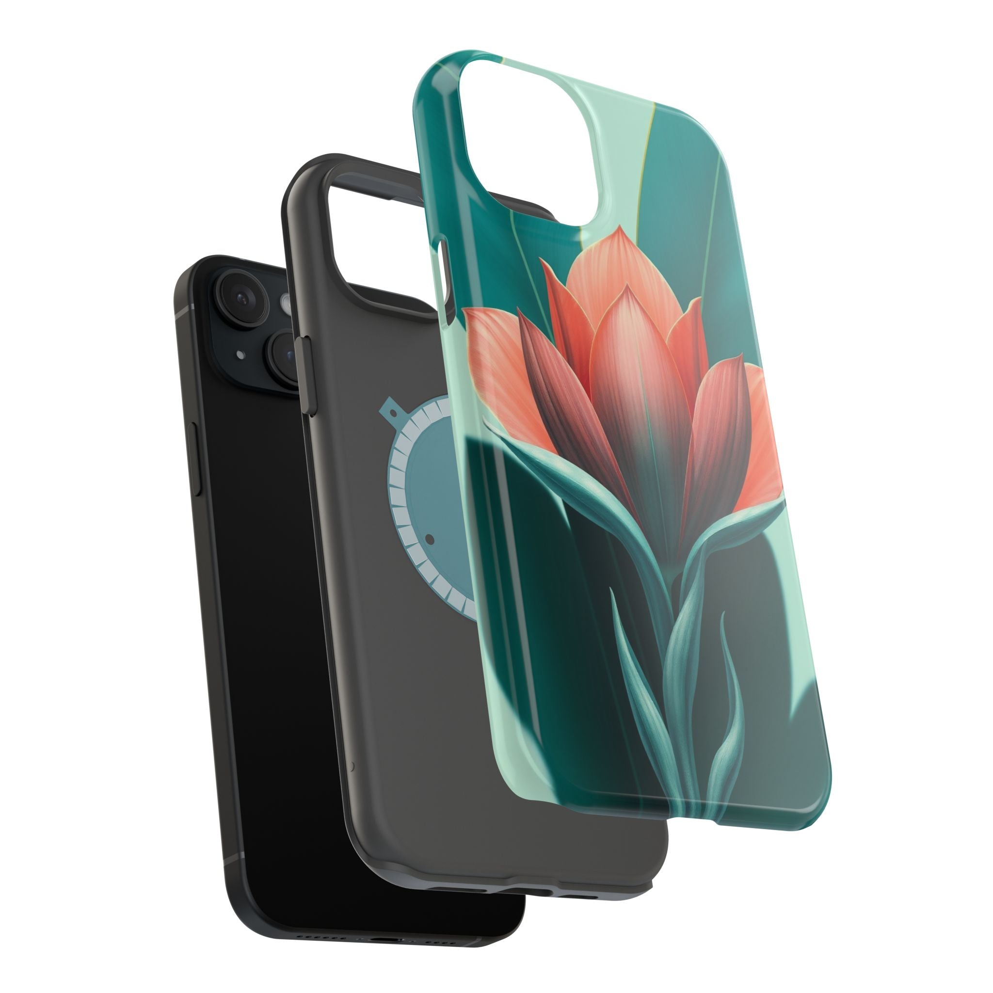 iPhone Dreamy Botanical Illustration Design Soft iPhone 14 Finish · iPhone Case