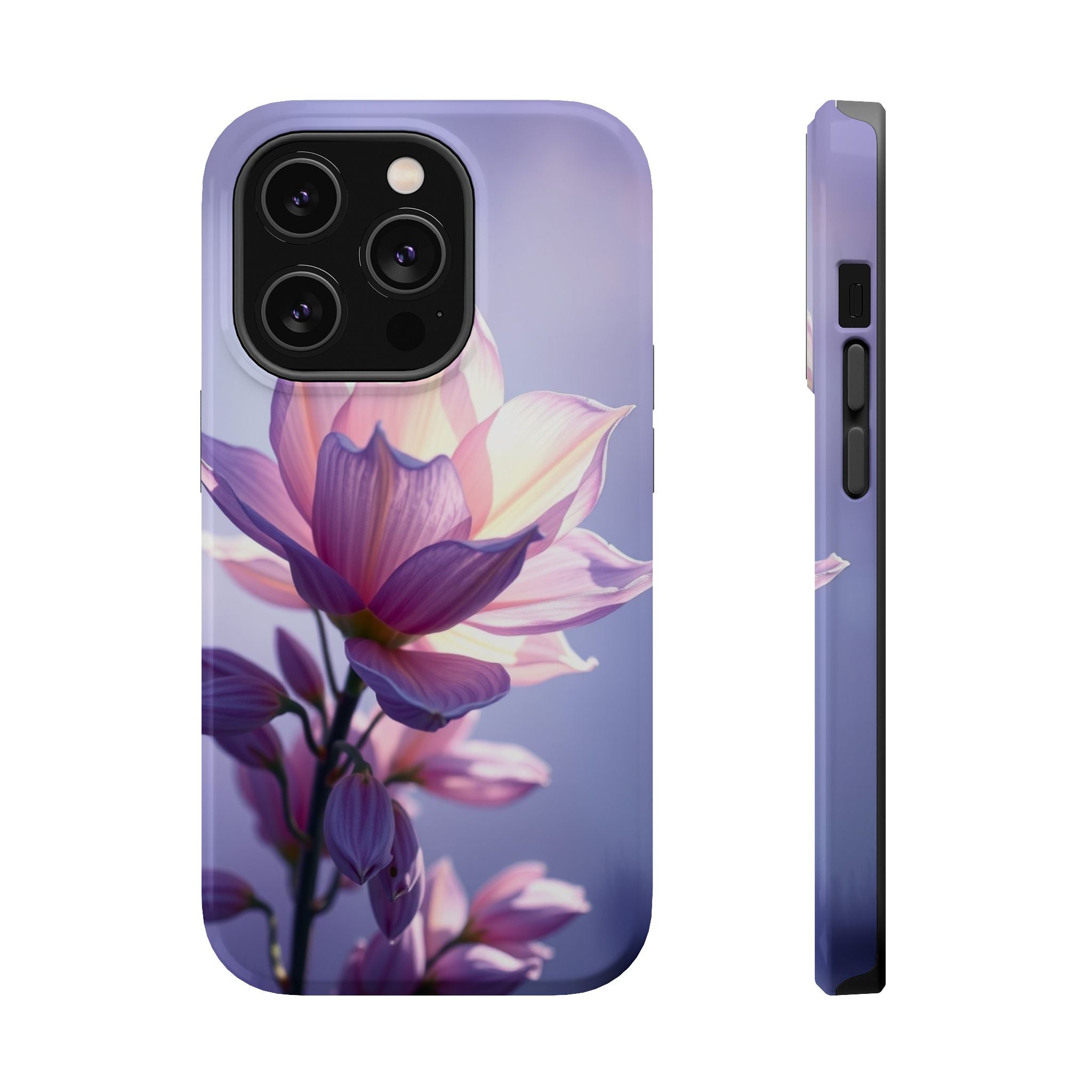 iPhone Floral Ombre Electric Art Bold Modern Everyday Snap Case · iPhone Case
