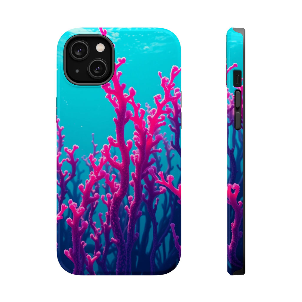 iPhone Kelp Forest Electric Art Slim Everyday Designer Case · iPhone Case