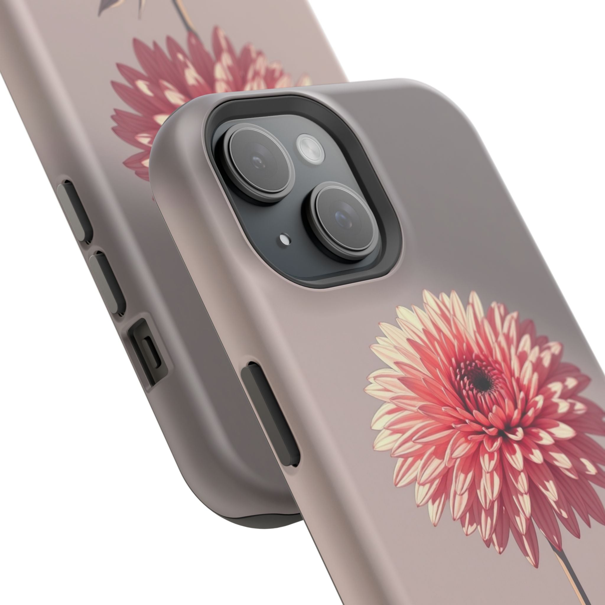 iPhone Serene Chrysanthemum Classic Design Slim iPhone Everyday · iPhone Case