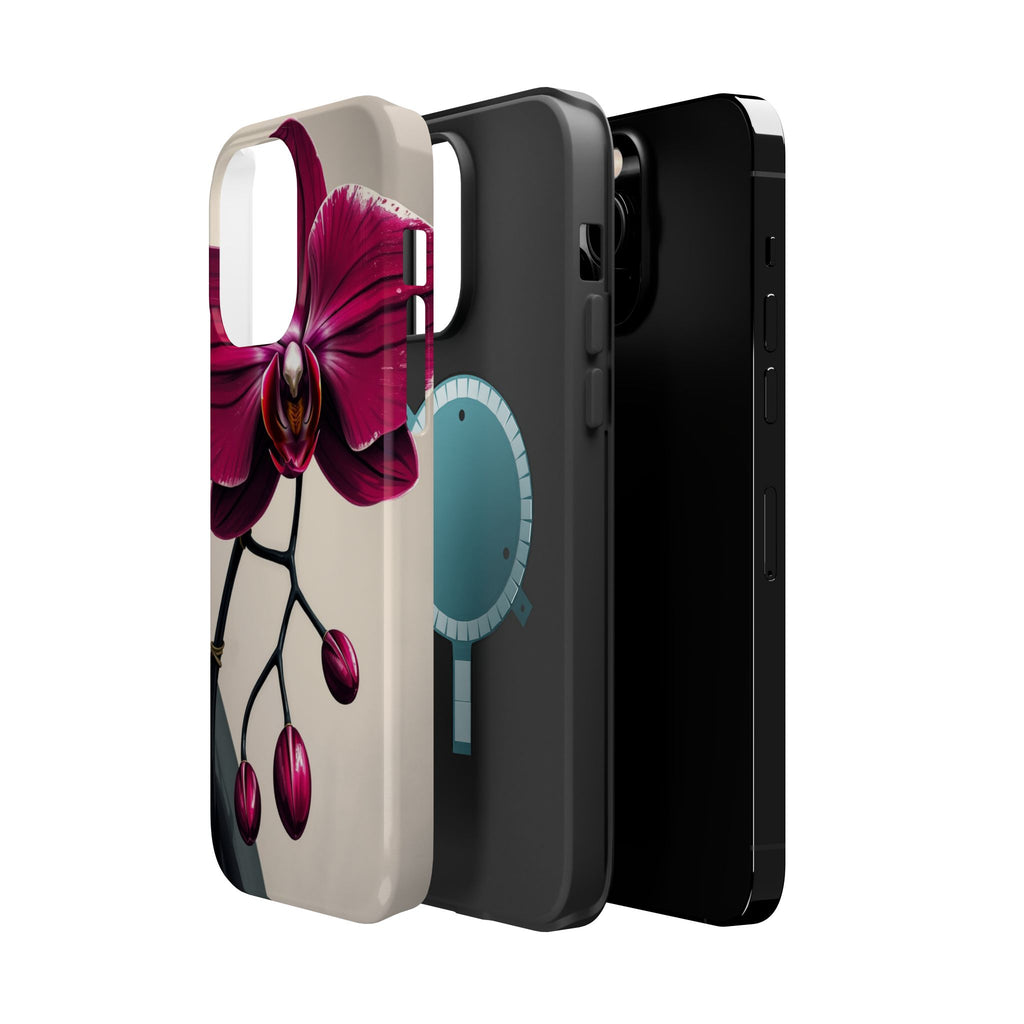 iPhone Orchid Study Enchanted Art Bold Modern Everyday Snap Case · iPhone Case