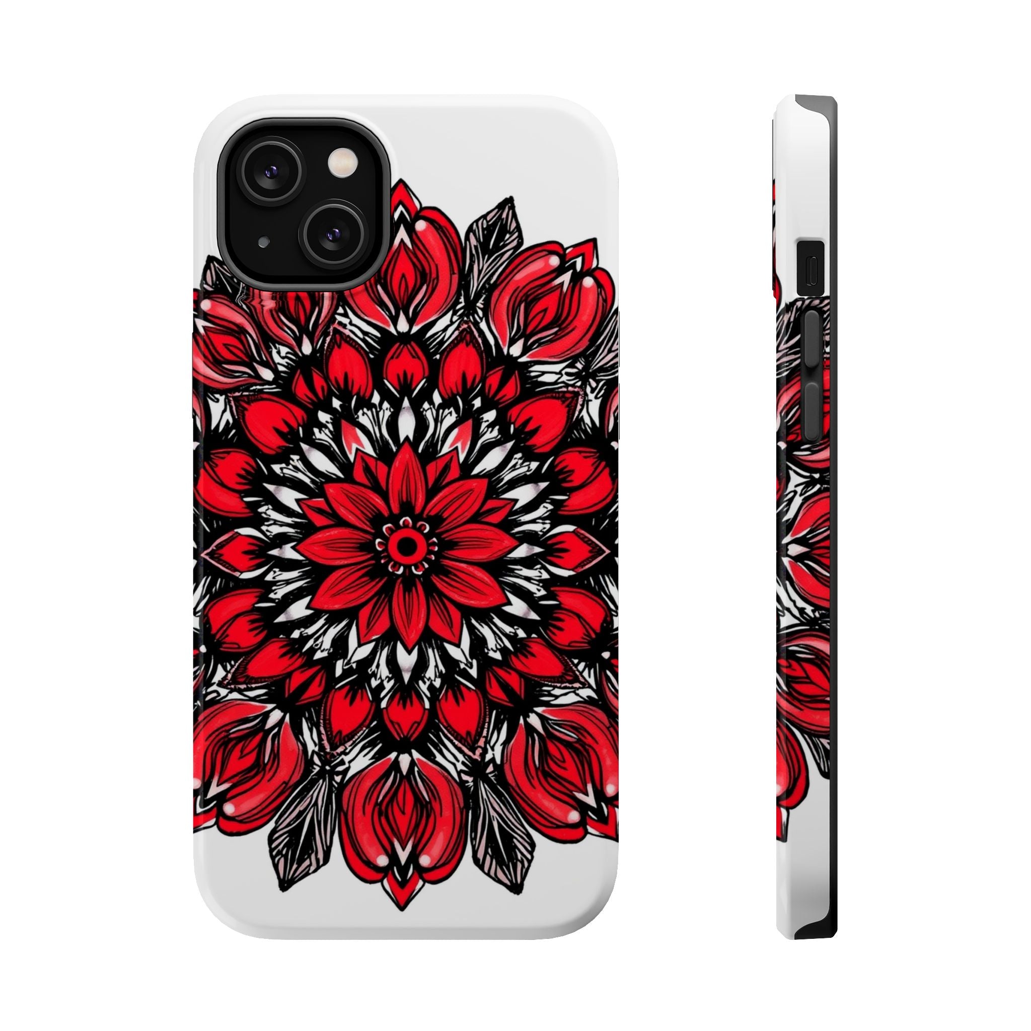 iPhone Floral Mandala Hand-Drawn Sketch Slim Everyday iPhone Designer · iPhone C