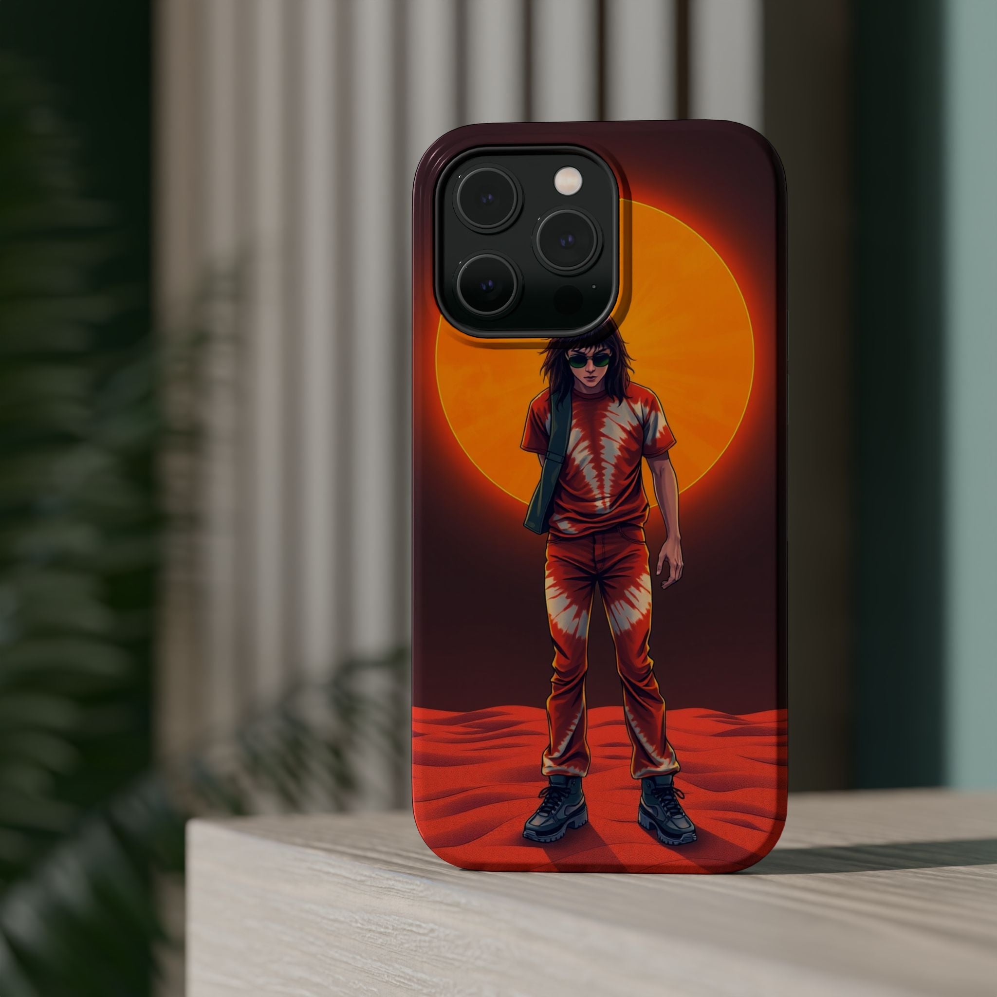 iPhone Tie-Dye 60s Enchanted Art Bold Modern Everyday Snap Case · iPhone Case