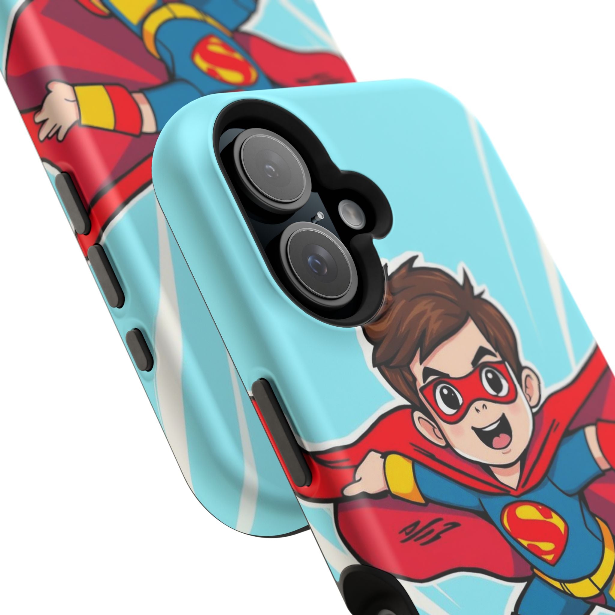 iPhone Kid Superhero Flying Kids Fun iPhone Phone Case Gift Slim · iPhone Case