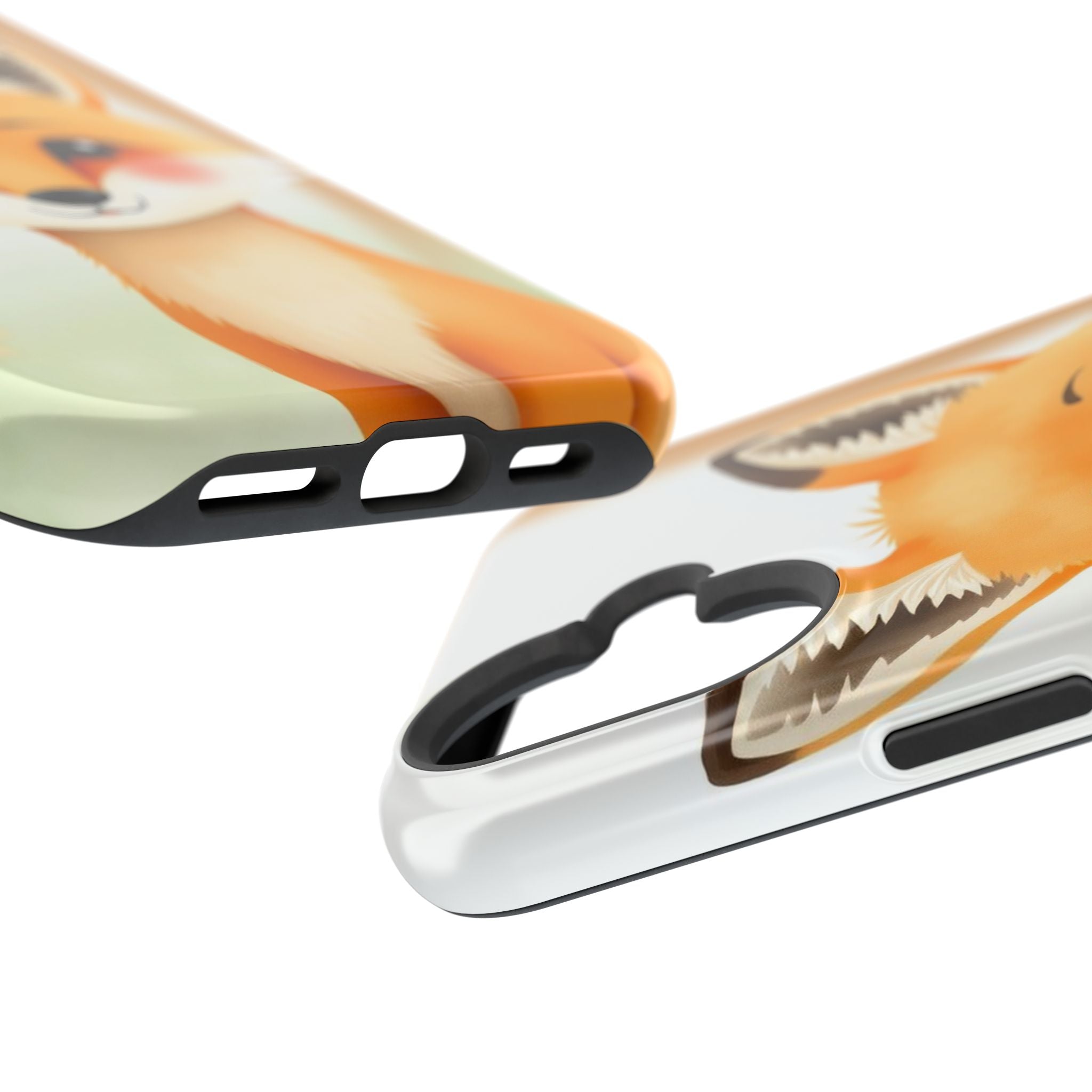 iPhone Watercolor Fox Portrait Kids Fun iPhone Phone Case Gift Slim · iPhone Cas