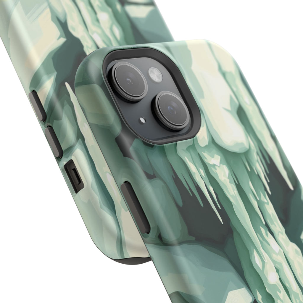 iPhone Earthy Icicle Formation Design Slim Everyday Designer Case · iPhone Case