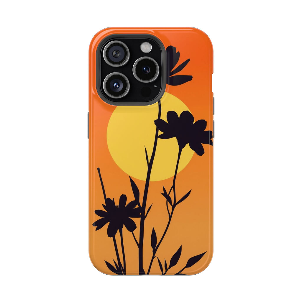 iPhone Vibrant Floral Silhouette Design Slim Everyday iPhone Designer · iPhone C