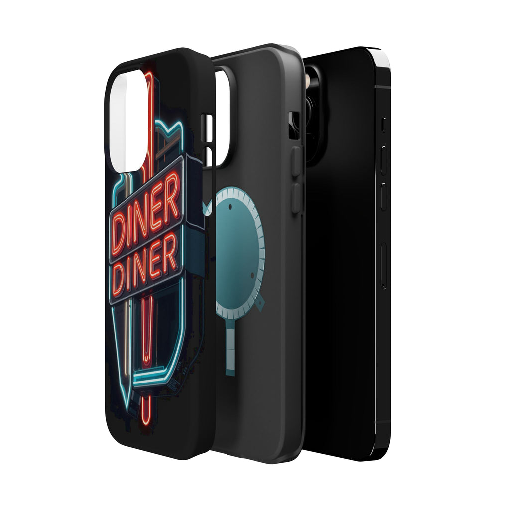 iPhone Neon Diner Sign Electric Art Slim Everyday Designer Case · iPhone Case