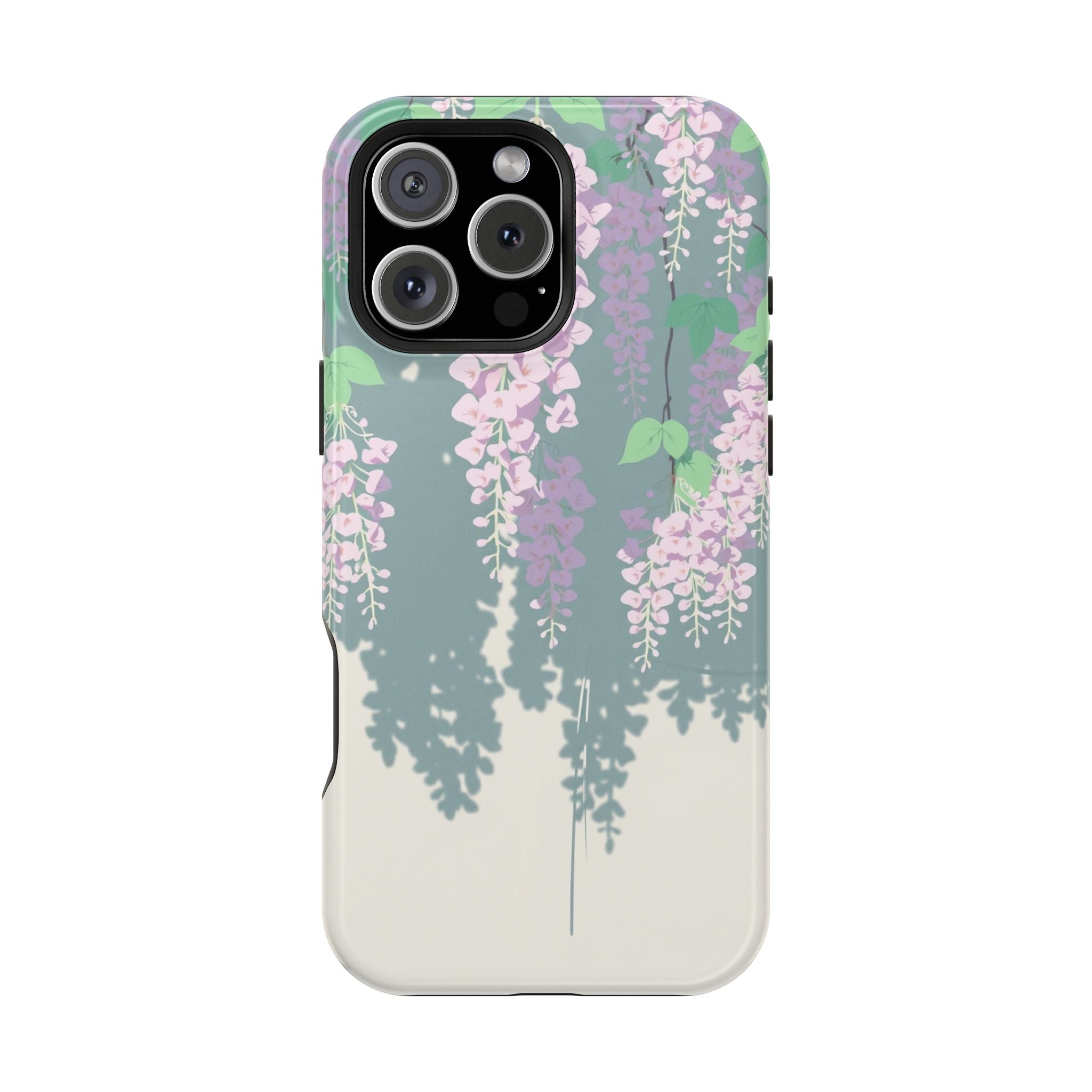 iPhone Dreamy Wisteria Cascade Design Slim Everyday Designer Case · iPhone Case
