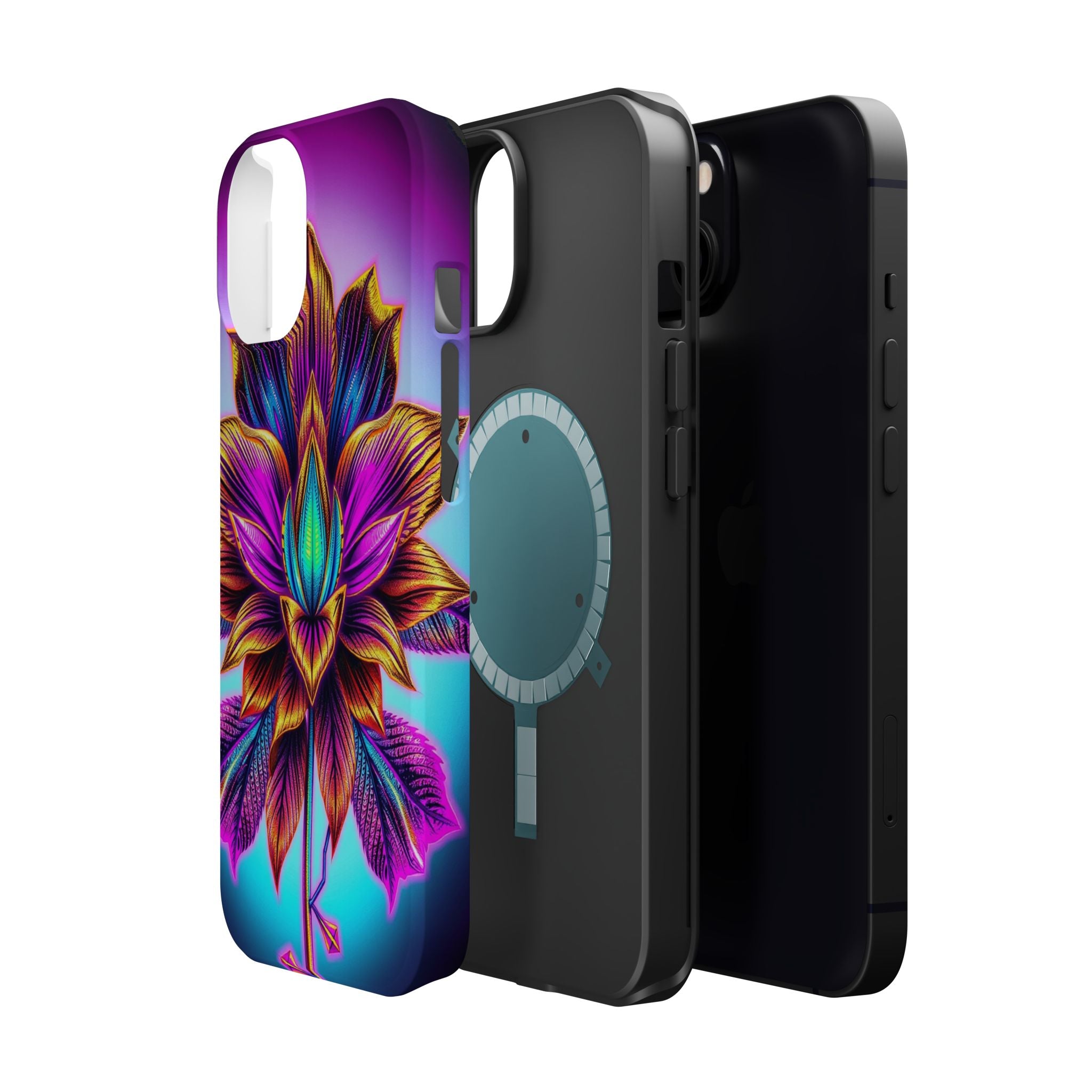 iPhone Floral Gold Foil Mystic Art Bold Modern Everyday Snap Case · iPhone Case