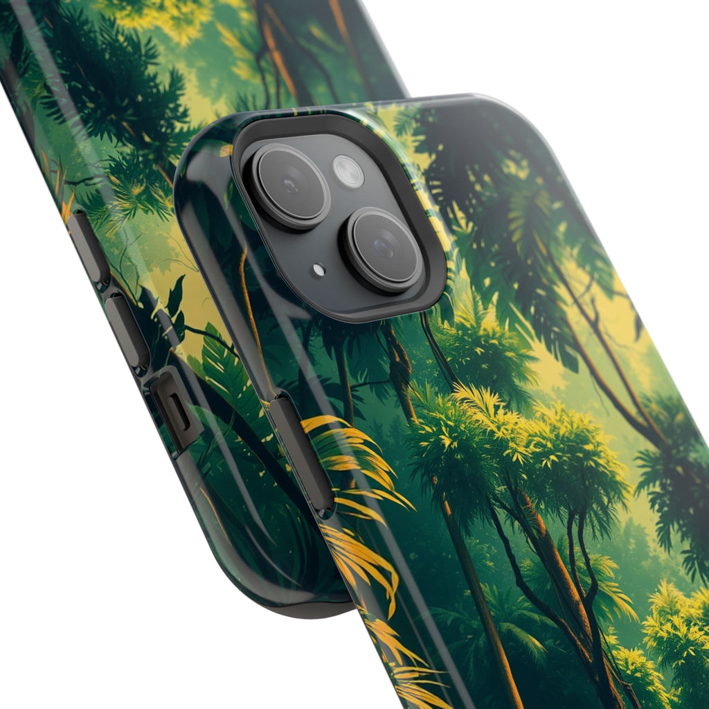 iPhone Rainforest Canopy Vintage Retro Poster Slim iPhone Everyday · iPhone Case