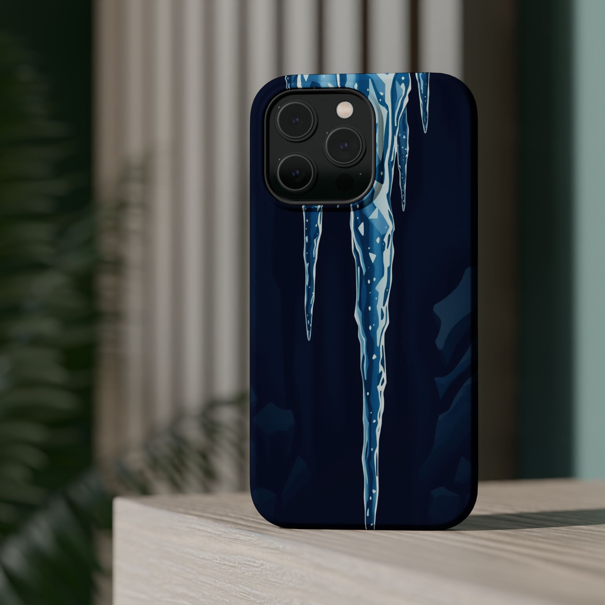 iPhone Vibrant Icicle Formation Design Slim Everyday Designer Case · iPhone Case
