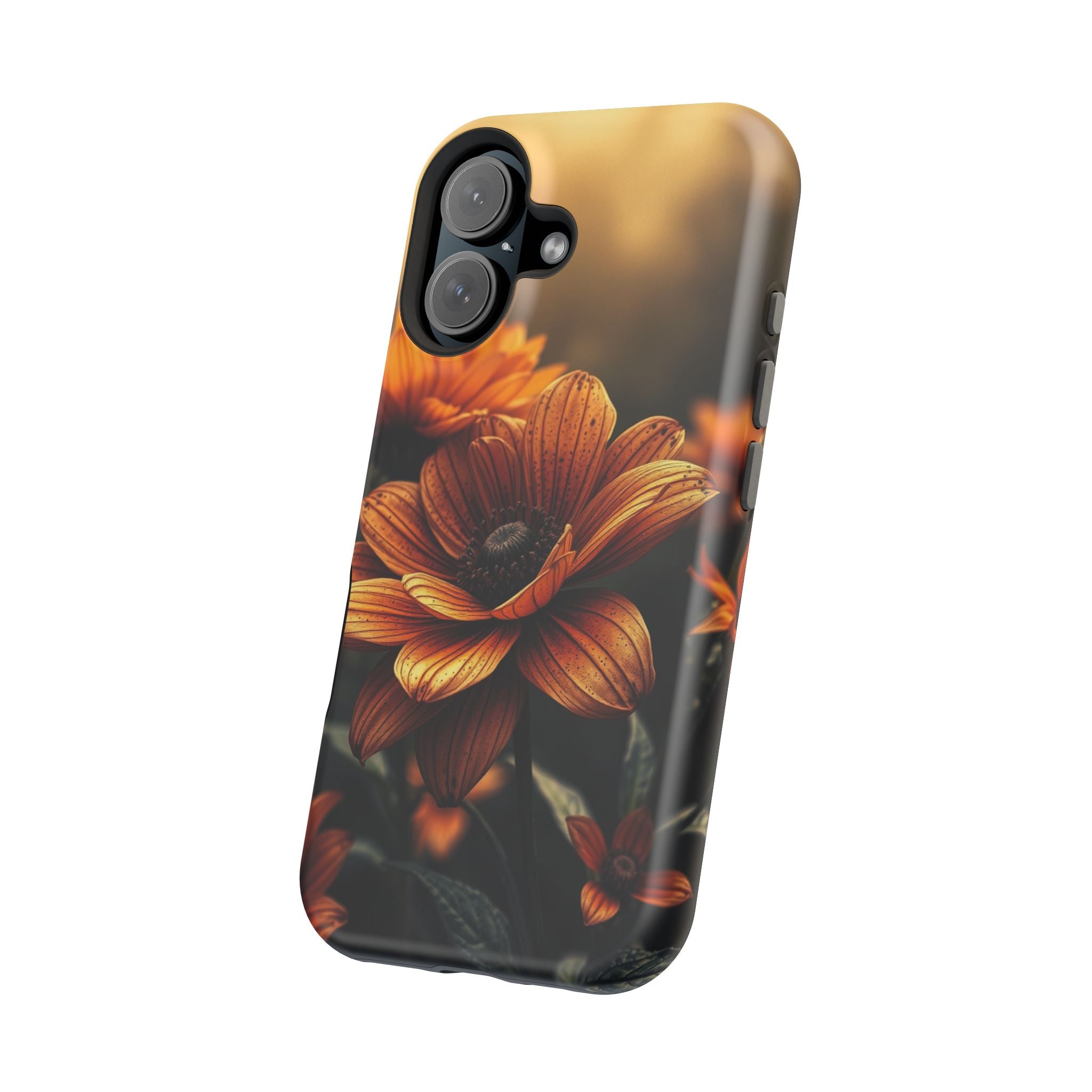 iPhone Radiant Floral Ombre Design Bold Modern Everyday Snap Case · iPhone Case