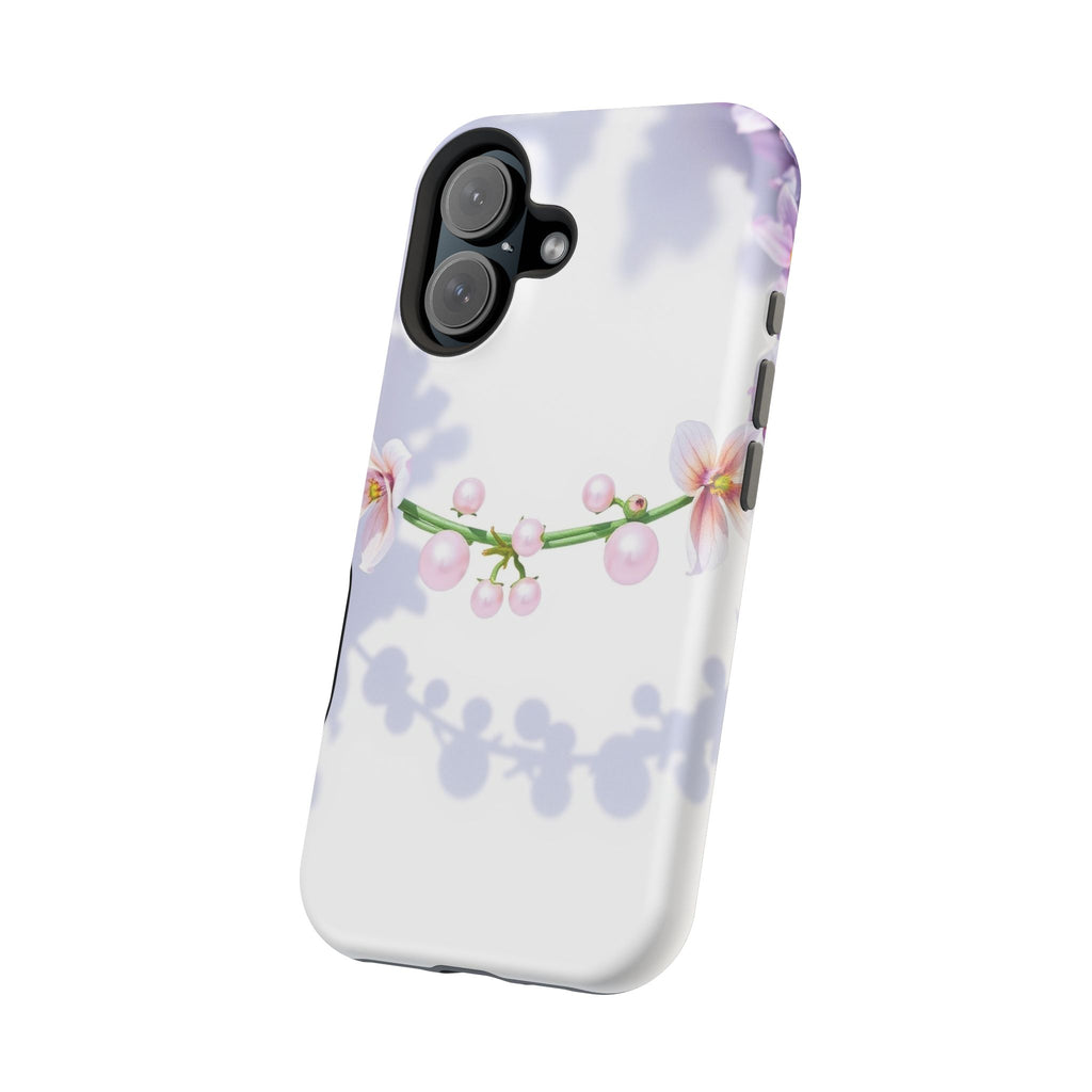 iPhone Vibrant Floral Crown Design Clean Minimal Snap Cas Slim Snap Case · iPhon