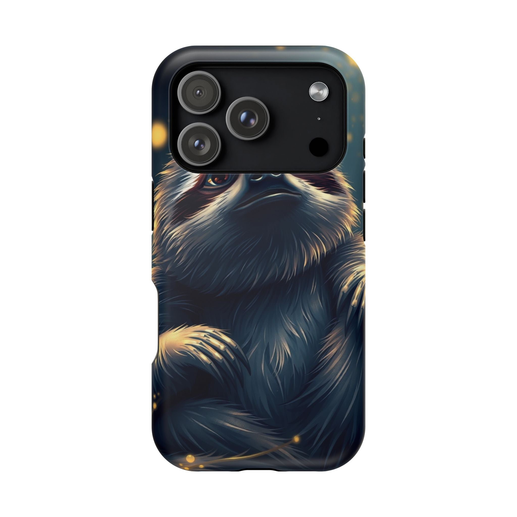 iPhone Vibrant Cozy Sloth Mode Design Slim Everyday Designer Case · iPhone Case