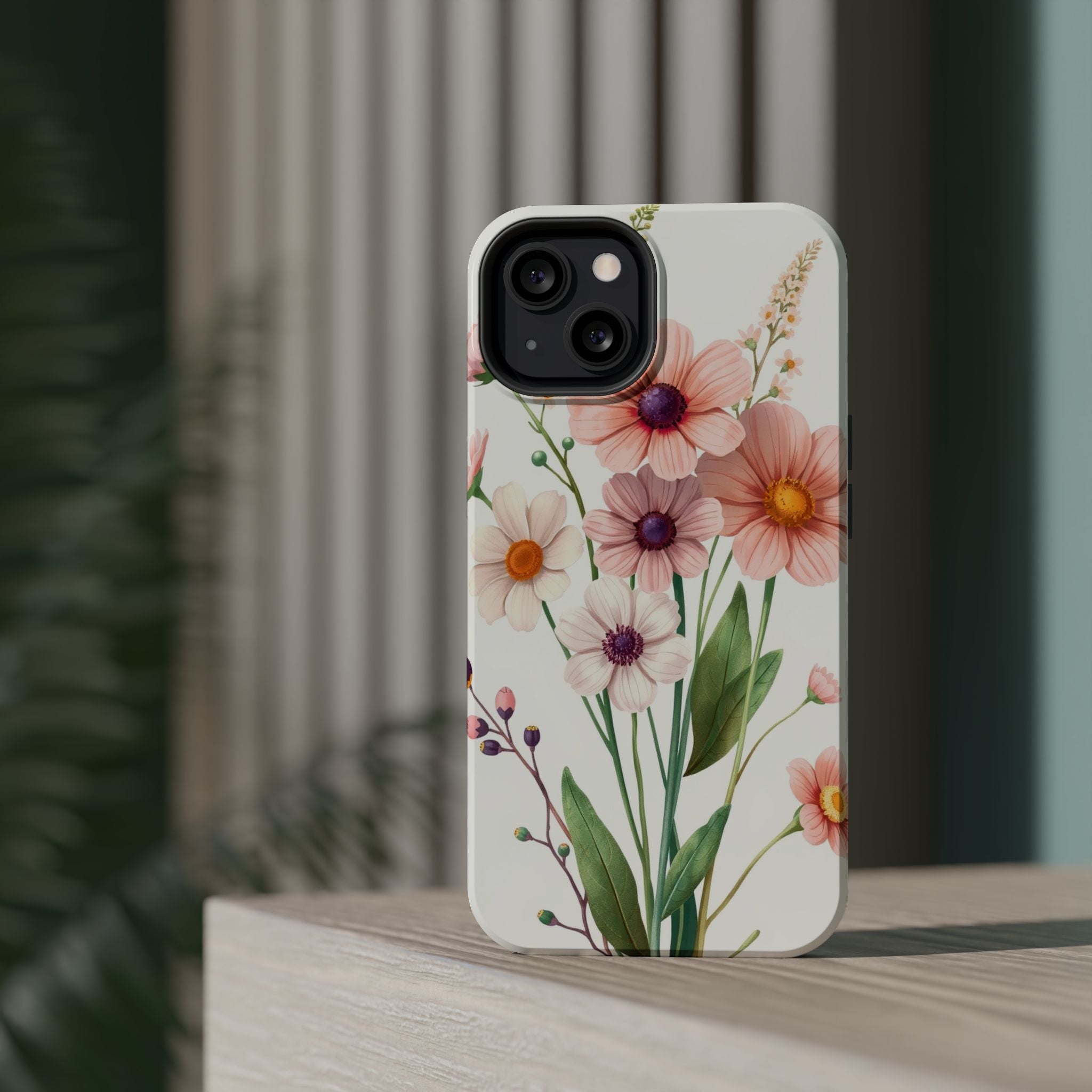 iPhone Wildflower Bunch Mystic Art Bold Modern Everyday Snap Case · iPhone Case