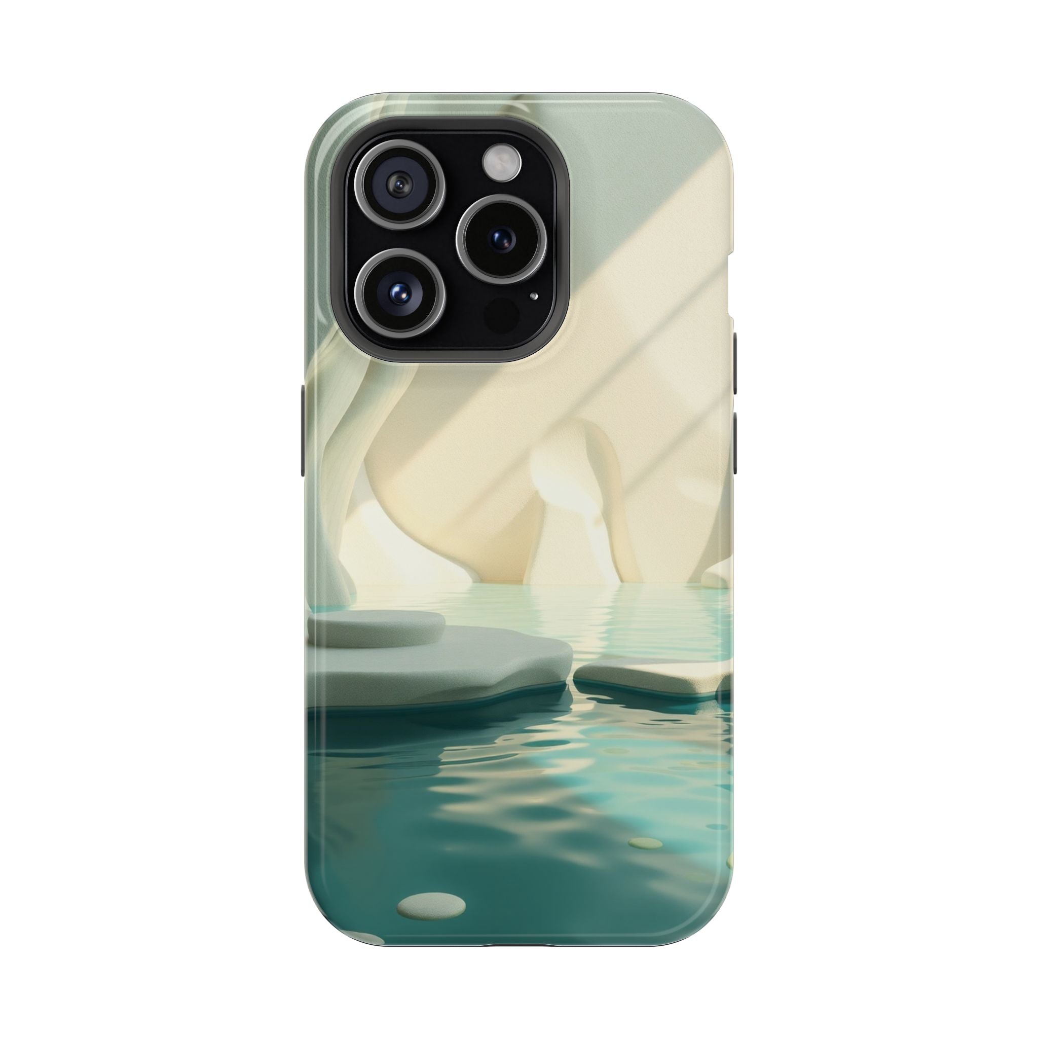 iPhone Tidal Pool 3D Digital Slim Everyday Designer Case · iPhone Case