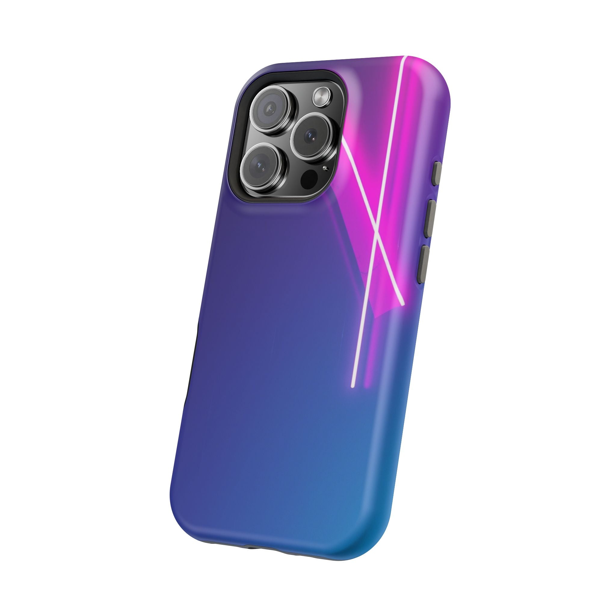iPhone 1990s Geometric Neon Electric Art Slim Everyday Designer Case · iPhone Ca