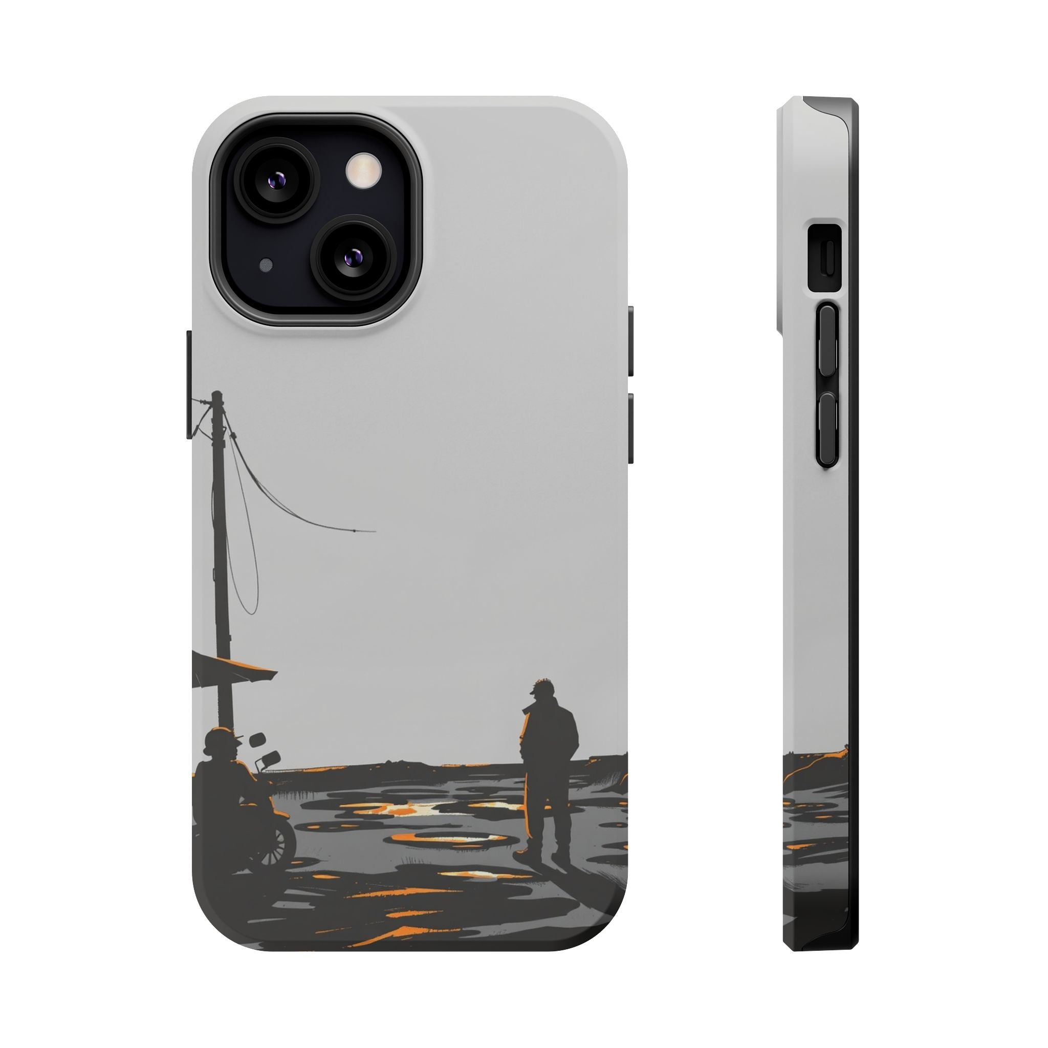 iPhone Weekend Mode On Hand-Drawn Sketch Slim Everyday Designer Case · iPhone Ca
