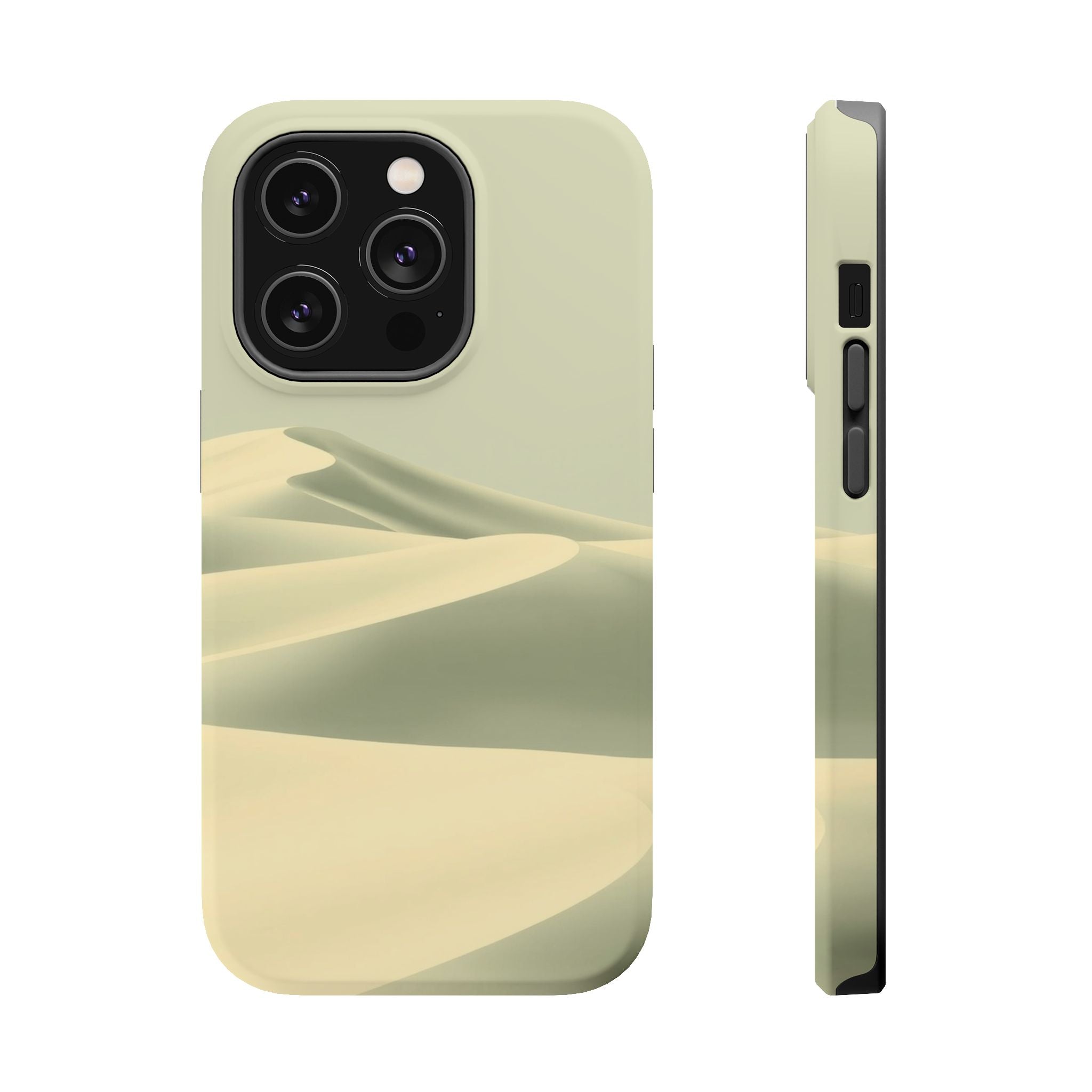 iPhone Sage And Ivory Desert Dunes Bold Modern Everyday Snap Case · iPhone Case