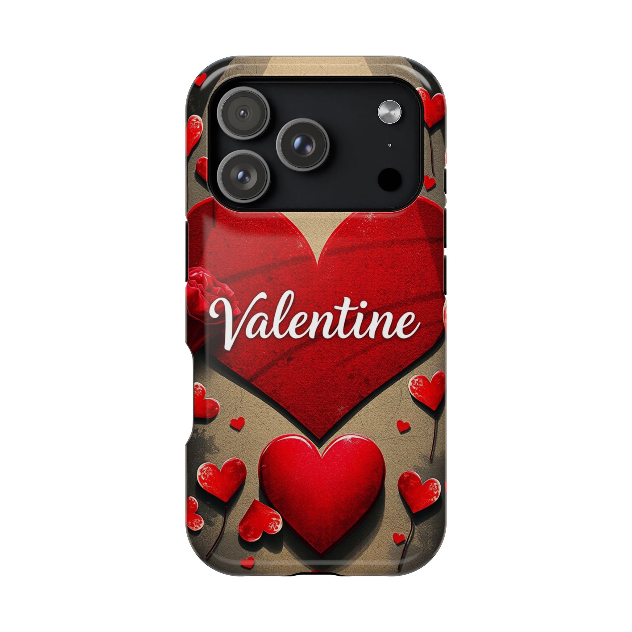 iPhone Serene Vintage Valentine Card Design Slim Everyday Designer Case · iPhone
